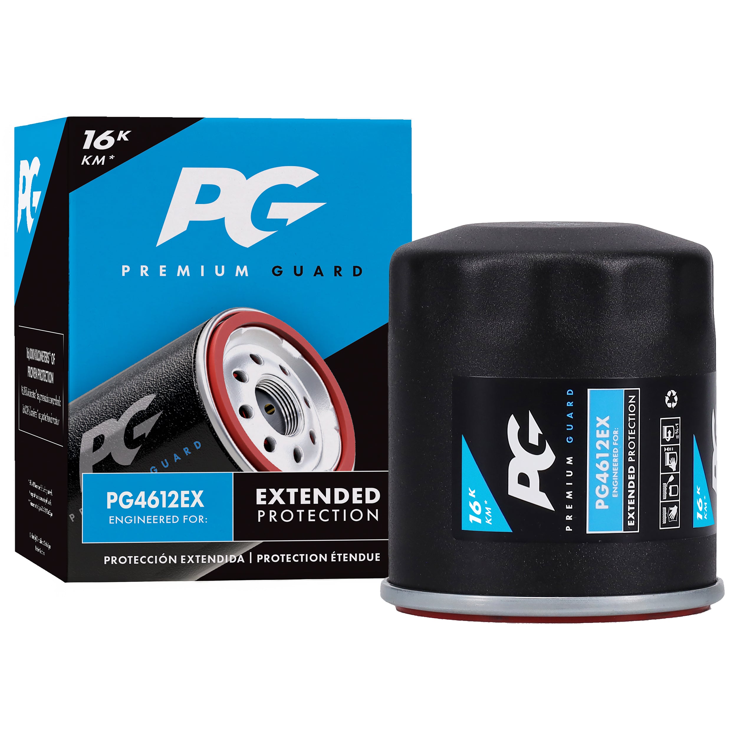 PG PG4612EX Extended Performance Oil Filter | Fits 2025 BYD King