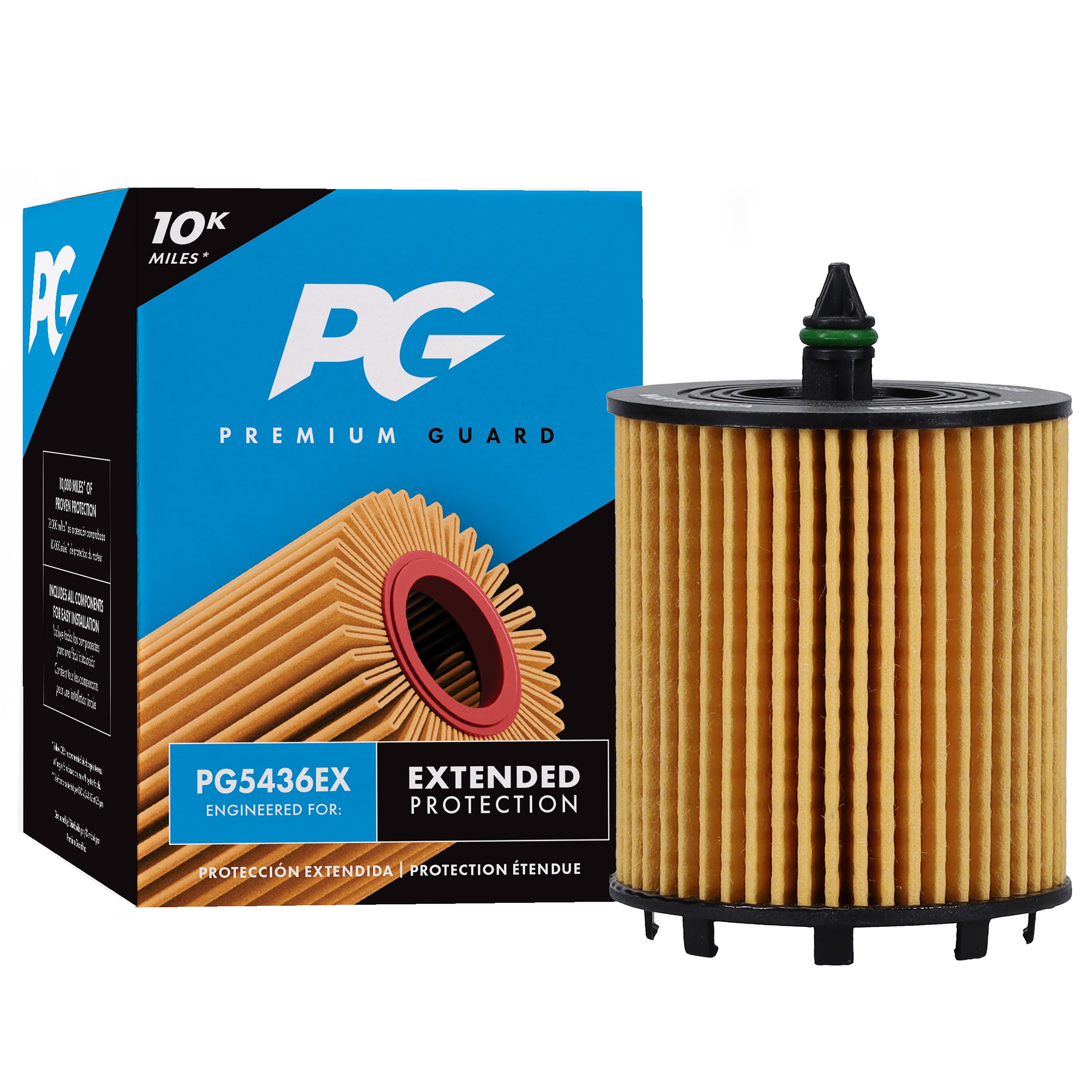 PG PG5436EX Extended Performance Oil Filter | Fits 2003 Saturn Ion