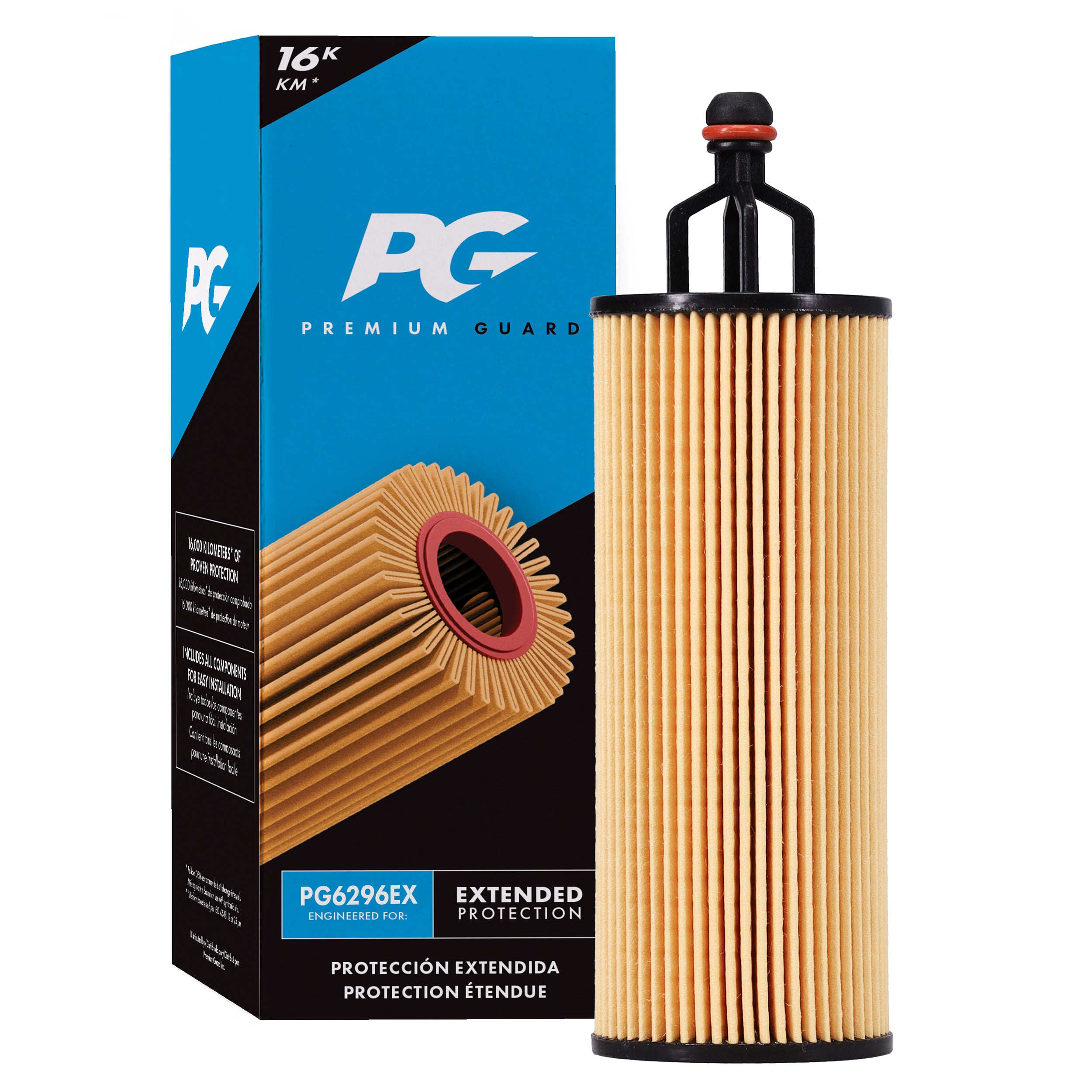 PG PG6296EX Extended Performance Oil Filter | Fits 2021 Jeep Cherokee