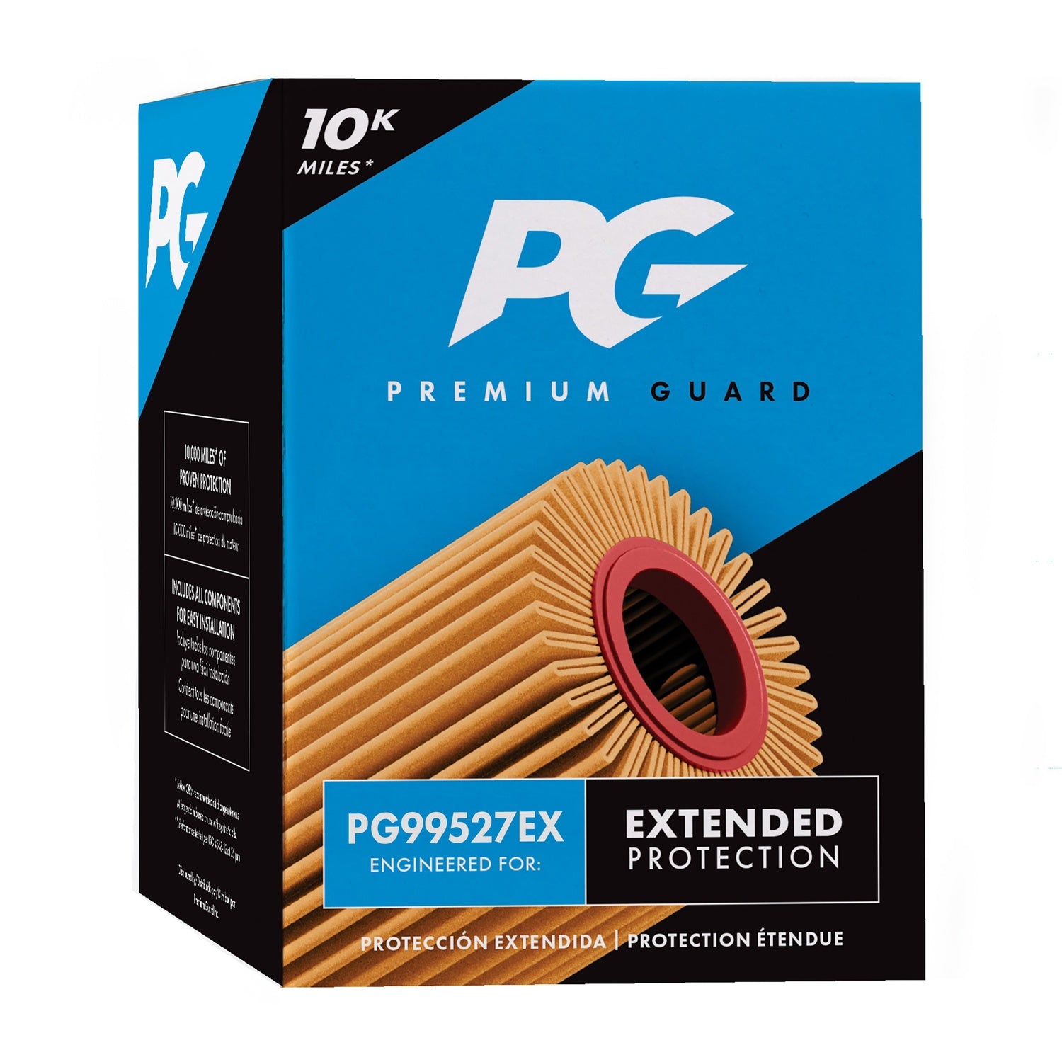 PG PG99527EX Extended Performance Oil Filter | Fits 2024 Hyundai Santa Cruz