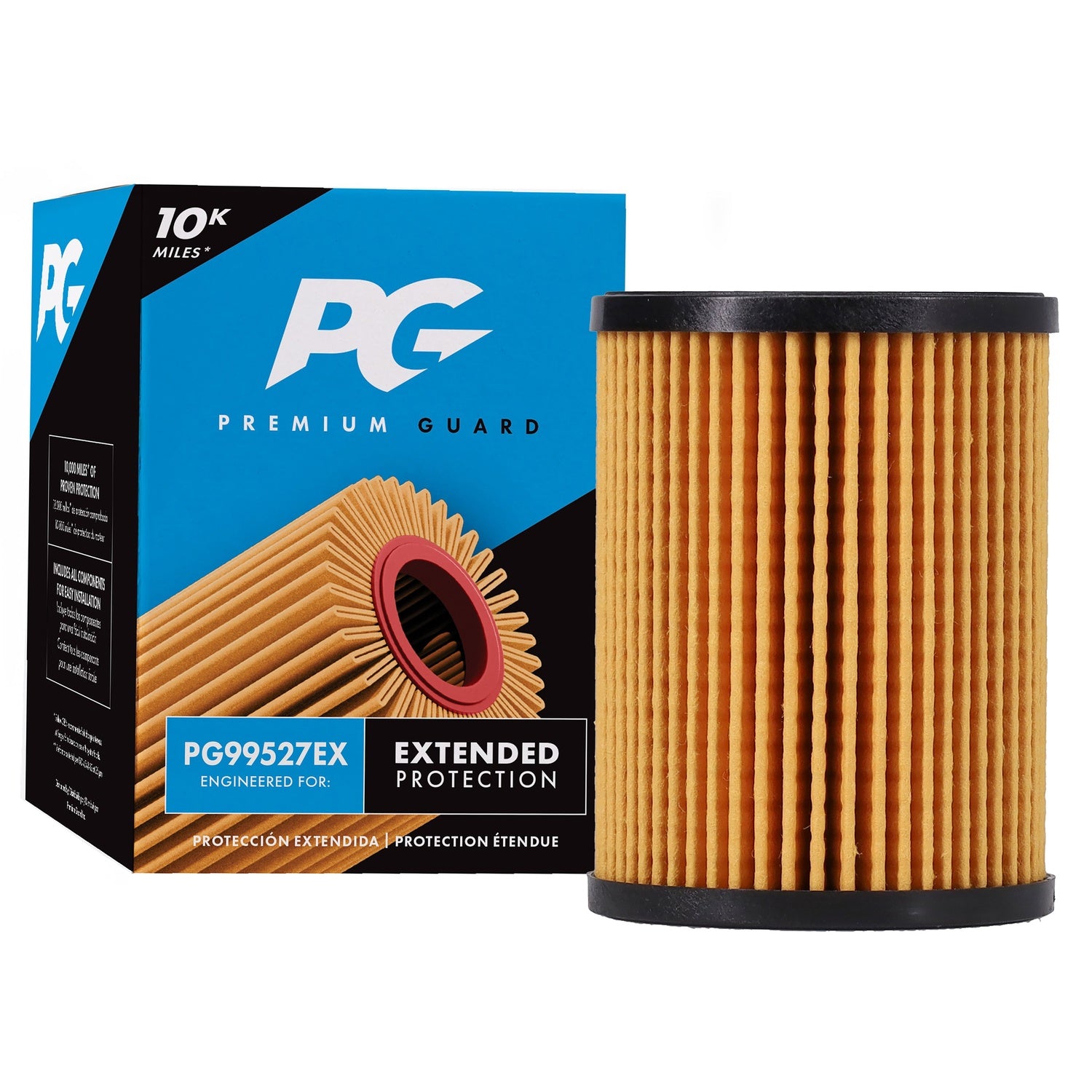 PG PG99527EX Extended Performance Oil Filter | Fits 2024 Hyundai Santa Cruz