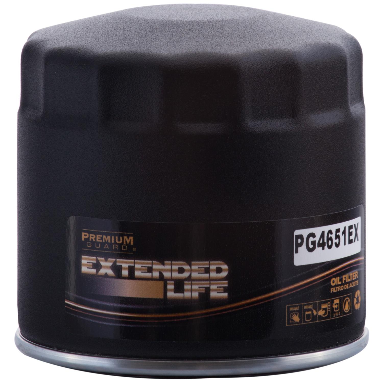 PG PG4651EX Extended Performance Oil Filter | Fits 2026 Ford F-59 Commercial Stripped Chassis