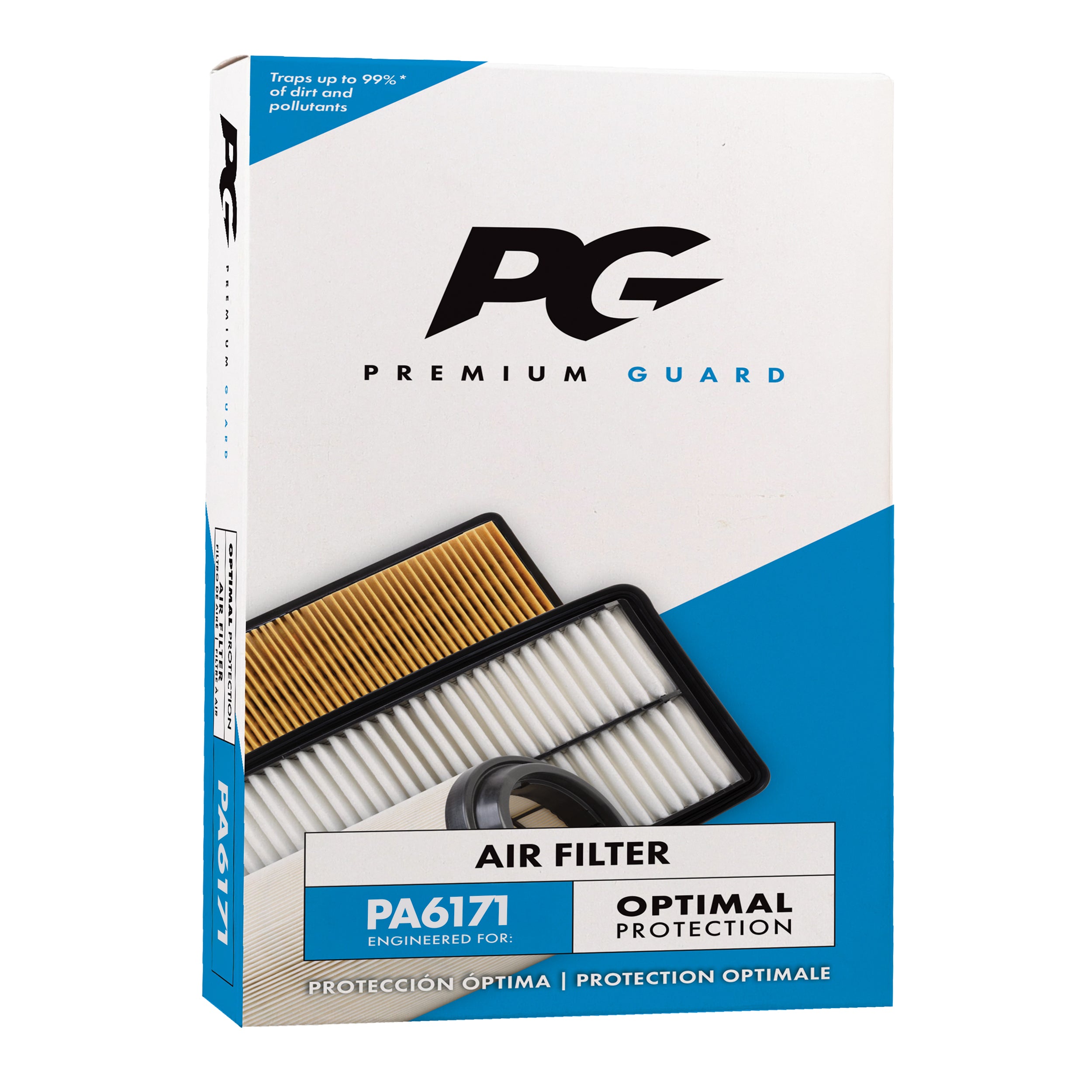 PG PA6171 Engine Air Filter | Fits 2015 Honda Civic