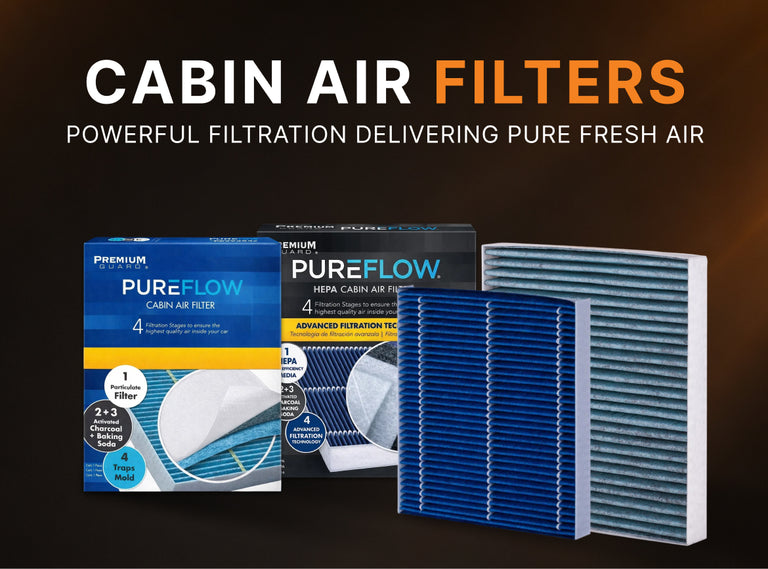 Cabin Air Filters Banner Image For Mobile