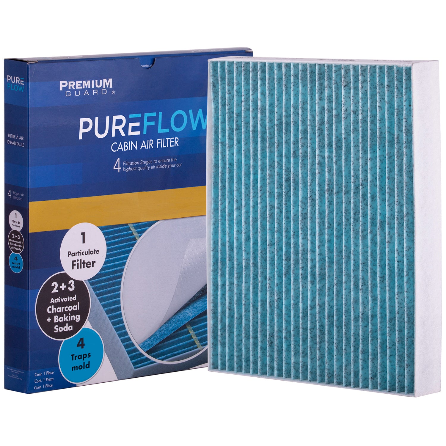 PUREFLOW 2020 Hyundai Elantra Cabin Air Filter with Antibacterial Technology, PC99239X