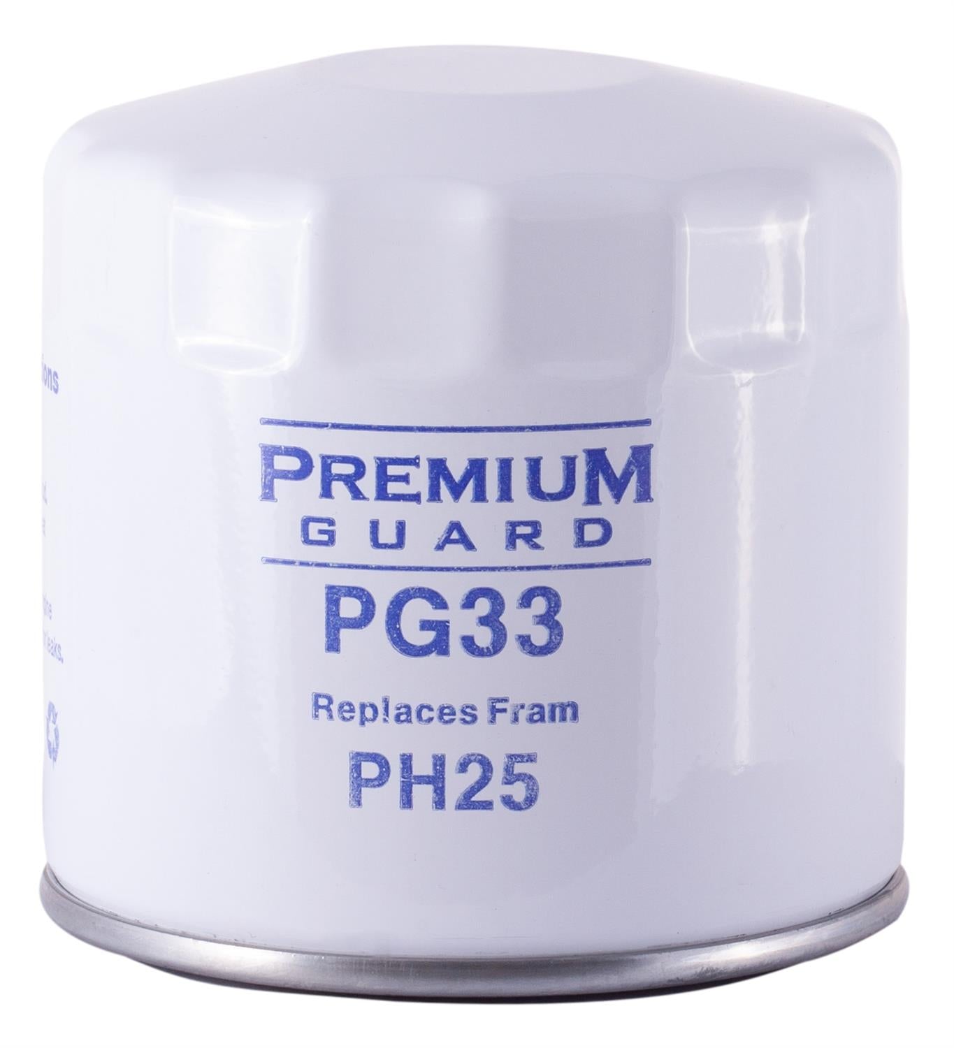 PG PG33 Optimal Protection Oil Filter | Fits 1968 Pontiac Firebird