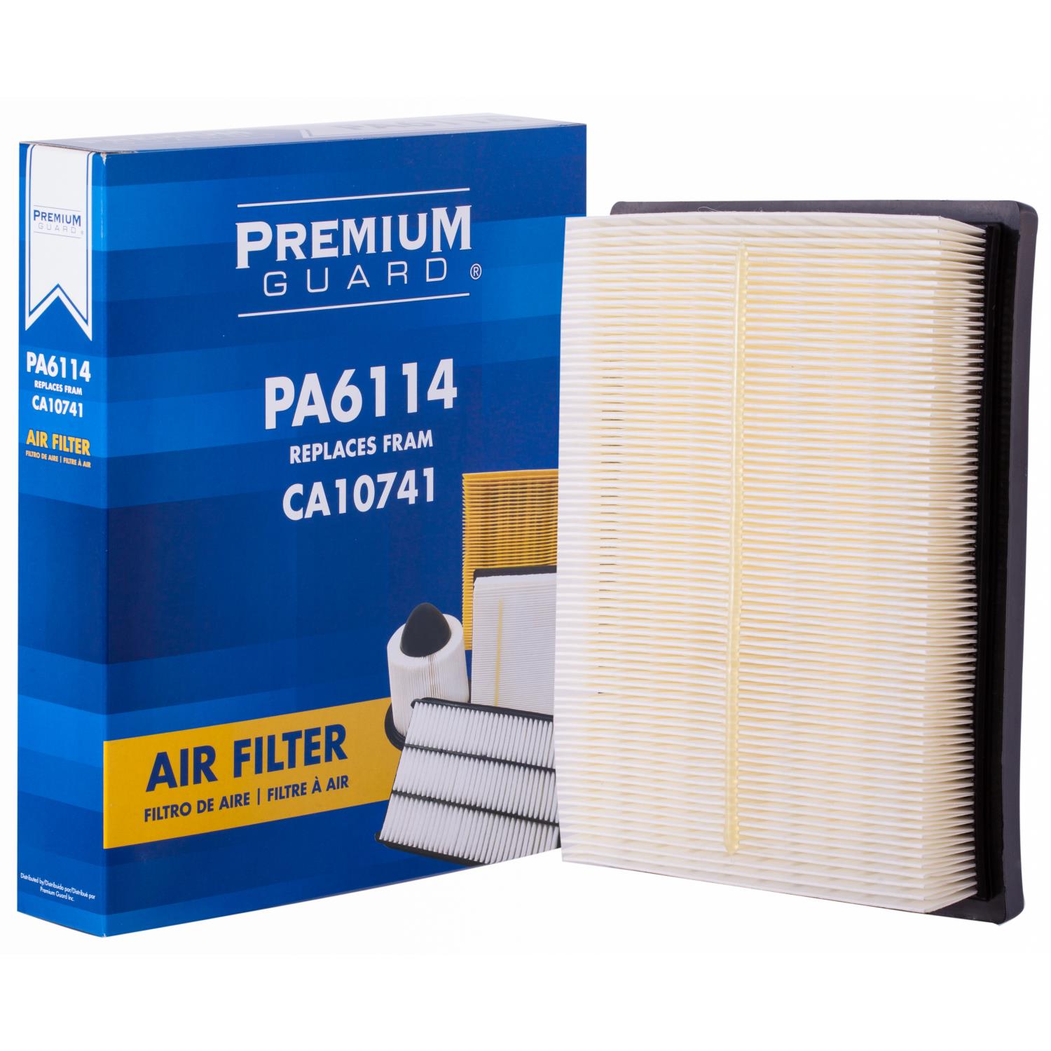 PG PA6114 Engine Air Filter | Fits 2014 Toyota Prius V