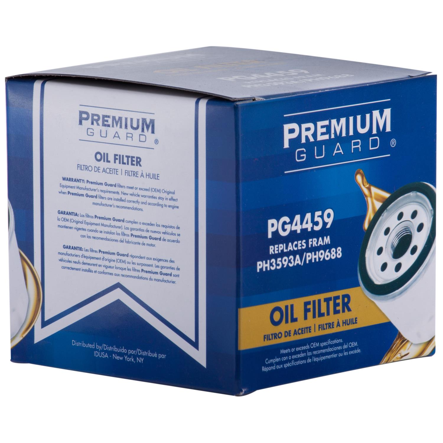 2007 Kia Rio Oil Filter  PG4459