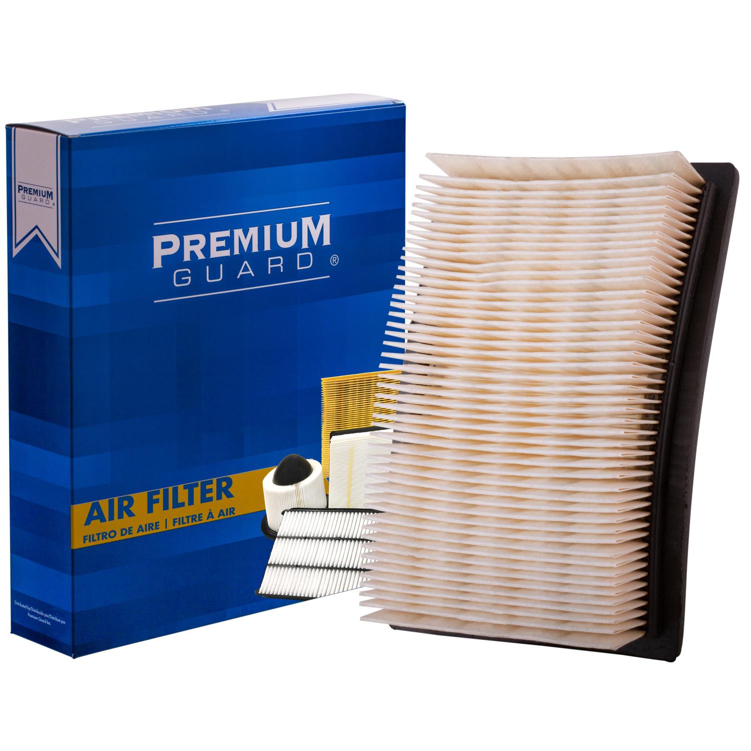 PG PA4636 Engine Air Filter | Fits 1991 Pontiac Tempest