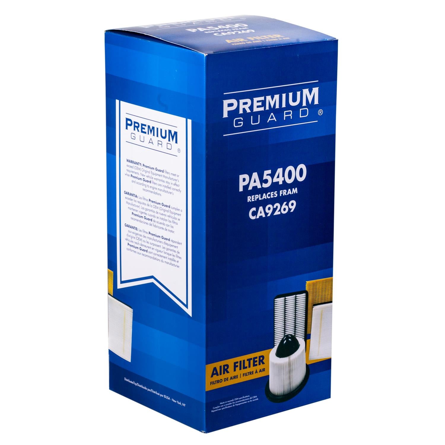 PG PA5400 Engine Air Filter | Fits 2007 Itasca Impulse