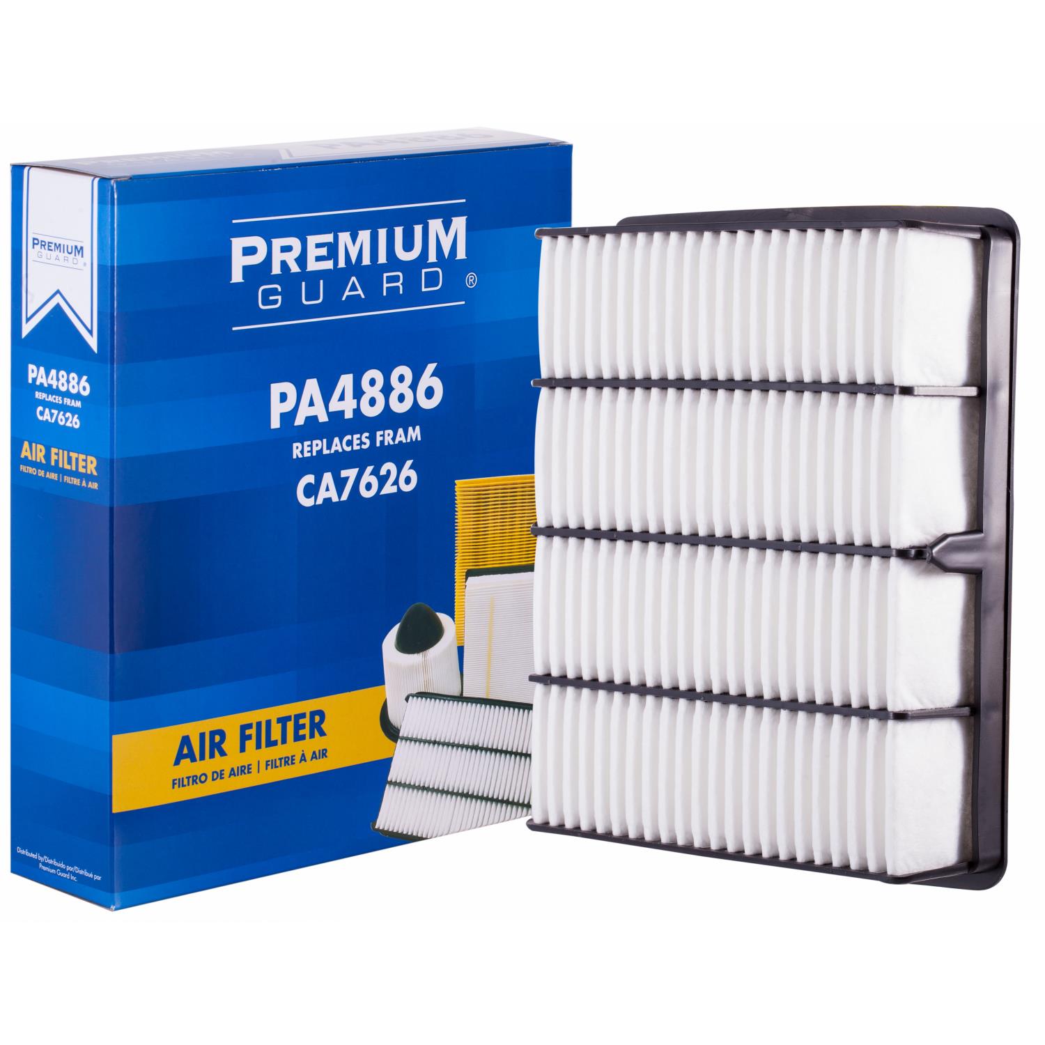 PG PA4886 Engine Air Filter | Fits 1998 Lexus SC400