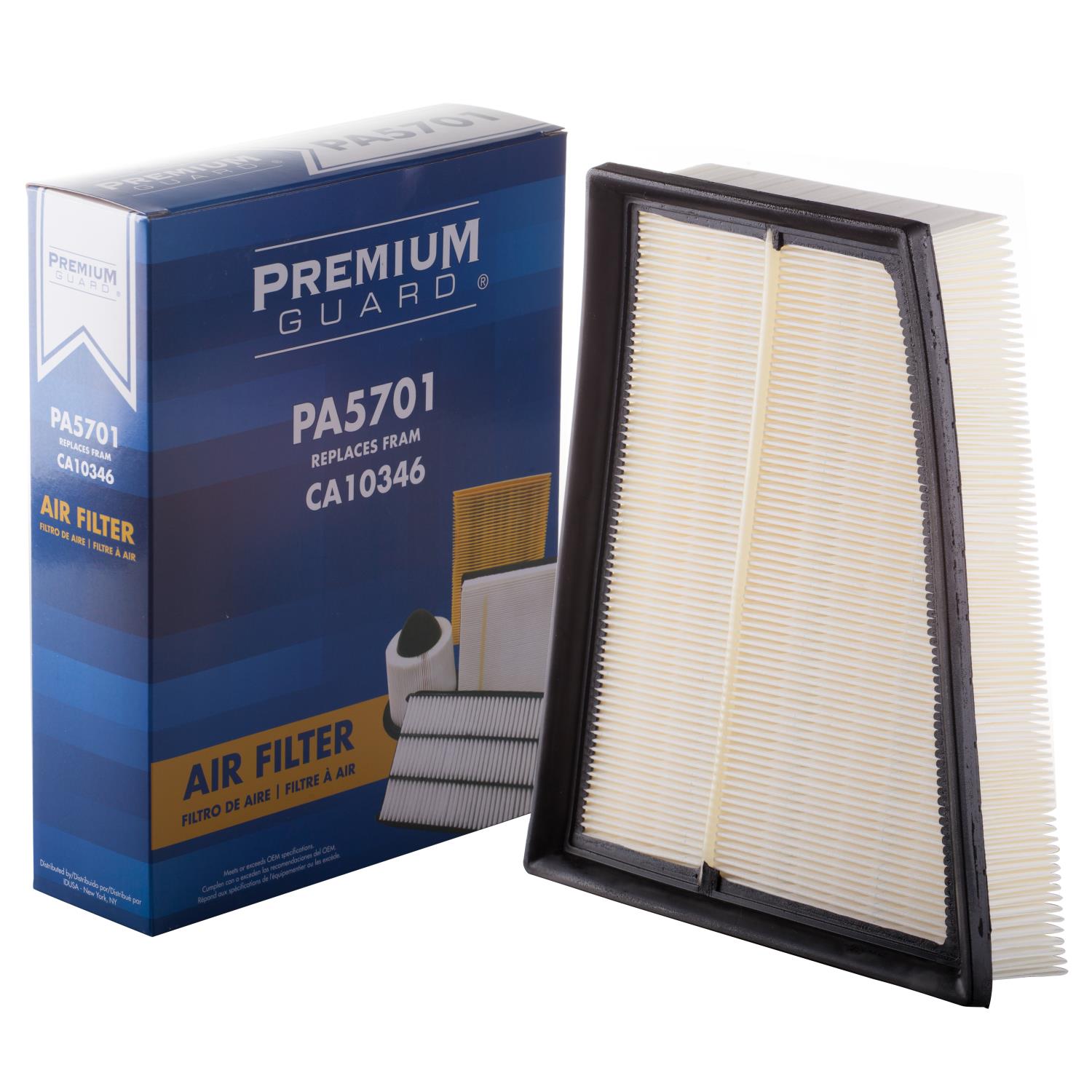 PG PA5701 Engine Air Filter | Fits 2008 Renault Megane