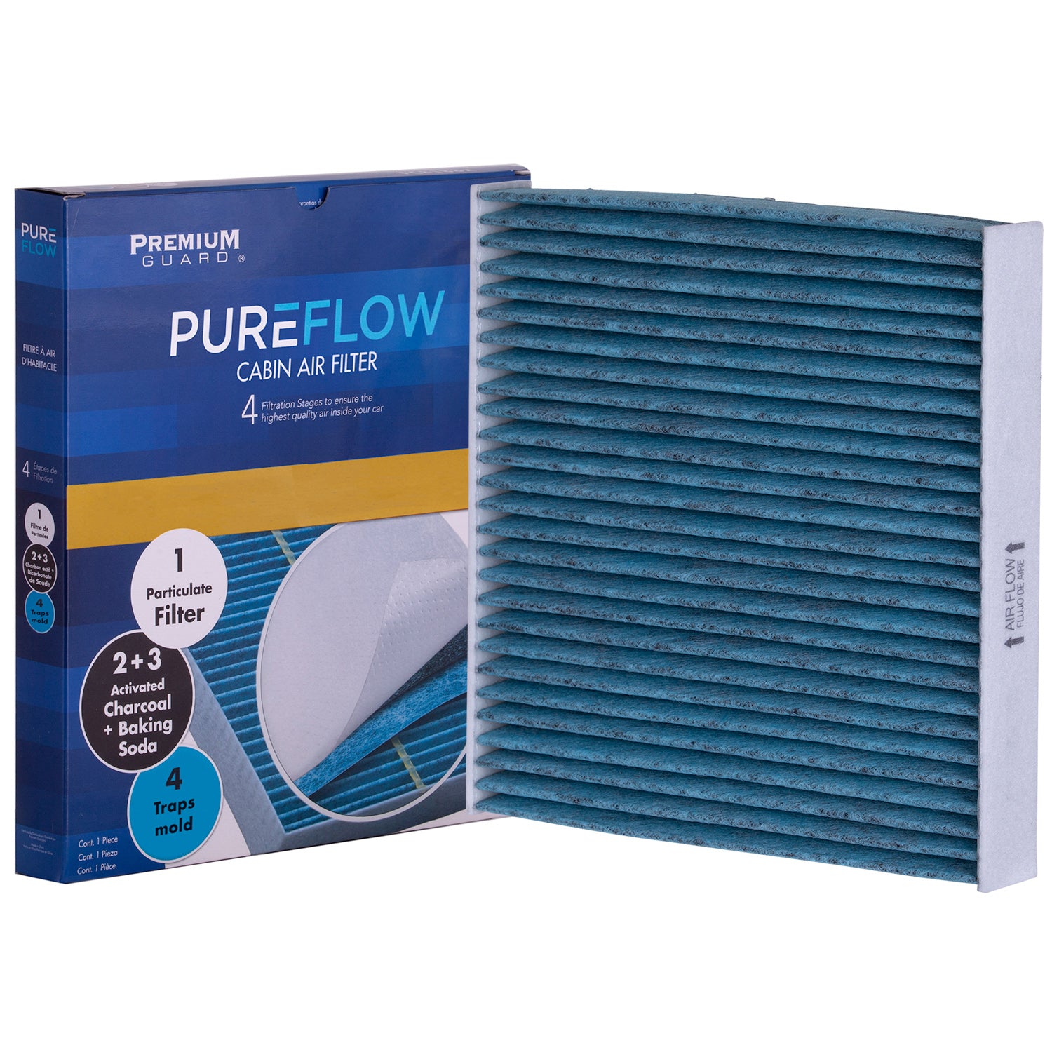 PUREFLOW 2012 INFINITI M37 Cabin Air Filter with Antibacterial Technology, PC4021X