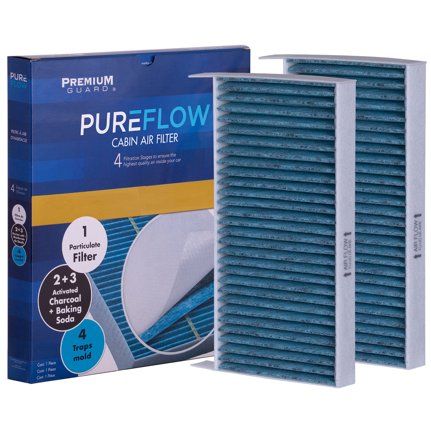 PUREFLOW® 2006 Nissan Quest Cabin Air Filter with Antibacterial Technology, PC4855X