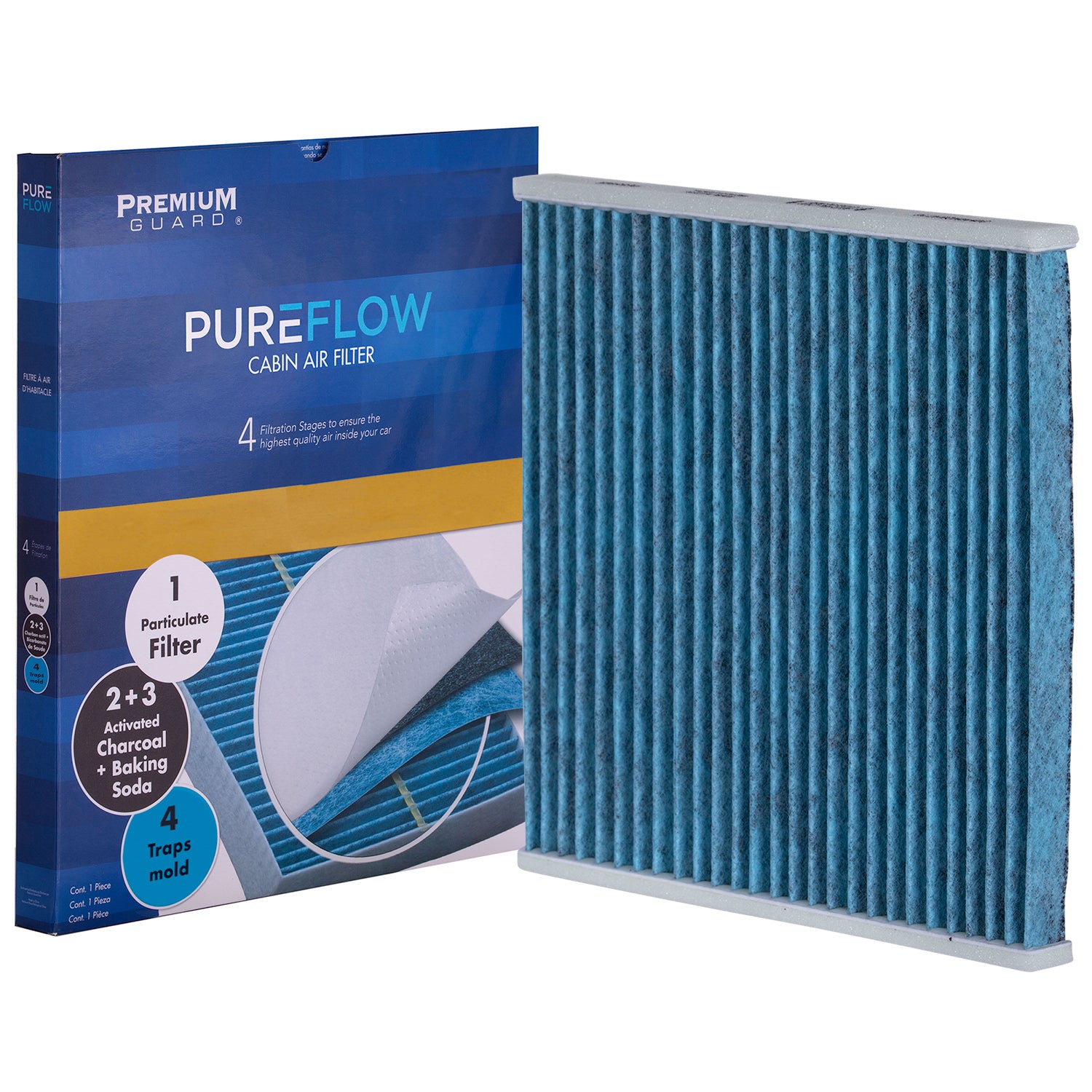 PUREFLOW 2004 Lexus GX470 Cabin Air Filter with Antibacterial Technology, PC5549X