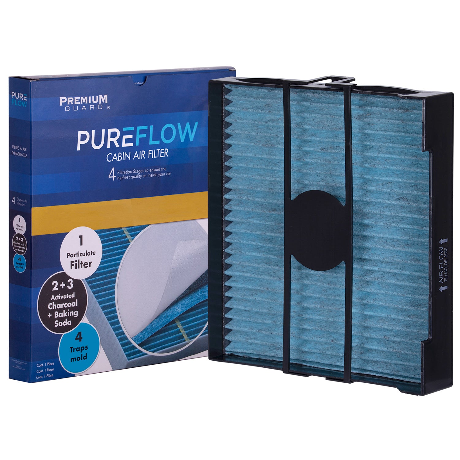 PUREFLOW 2003 Subaru Forester Cabin Air Filter with Antibacterial Technology, PC5875X