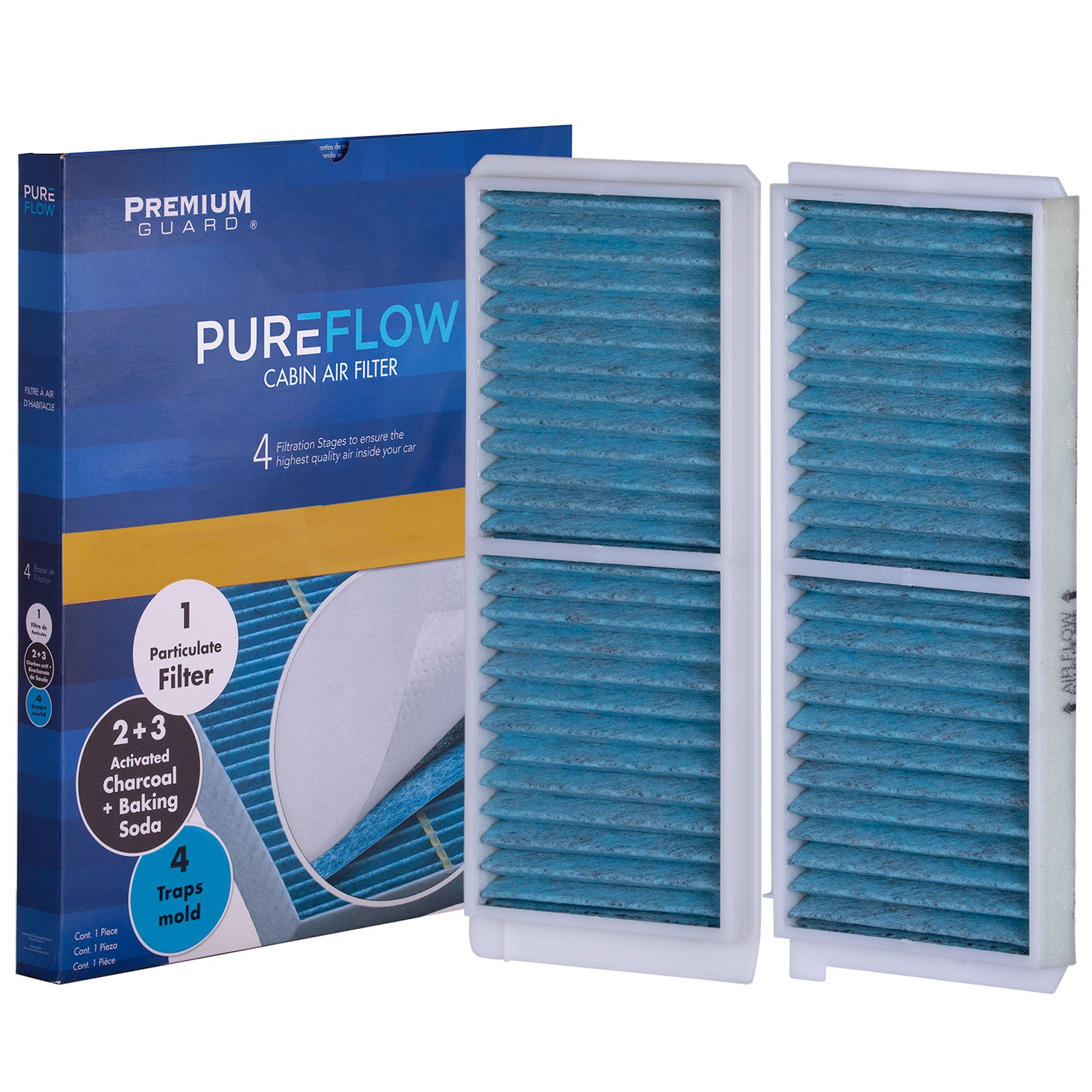 PUREFLOW® PC6203X Cabin Air Filter with Antibacterial Technology