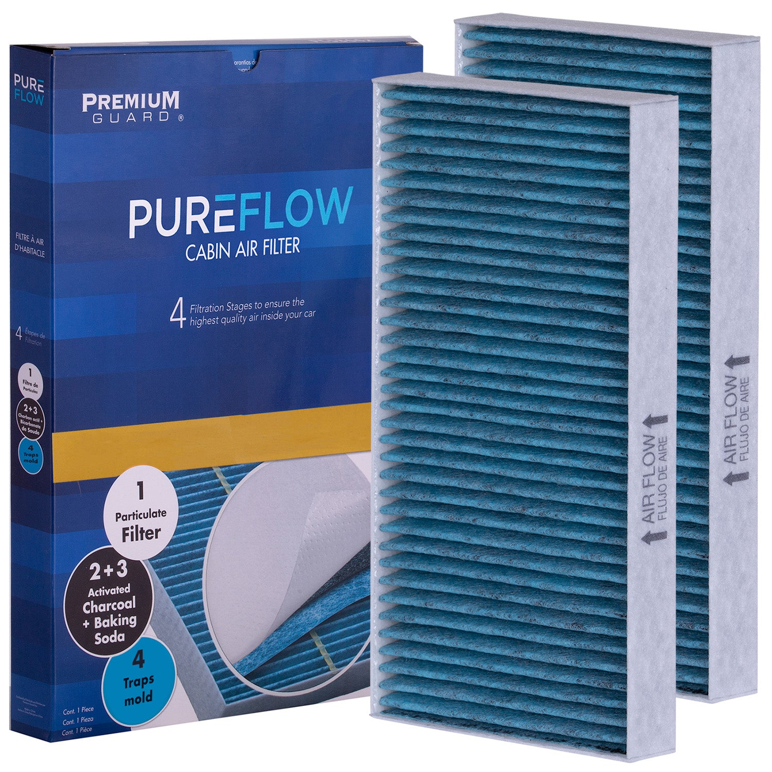 PUREFLOW® PC9093X Cabin Air Filter with Antibacterial Technology
