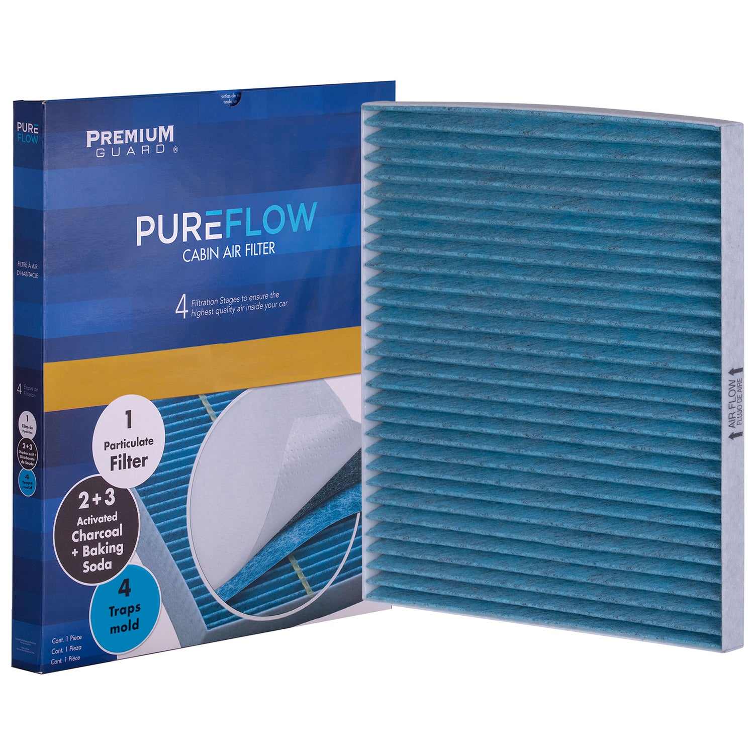 PUREFLOW® PC9353X Cabin Air Filter with Antibacterial Technology