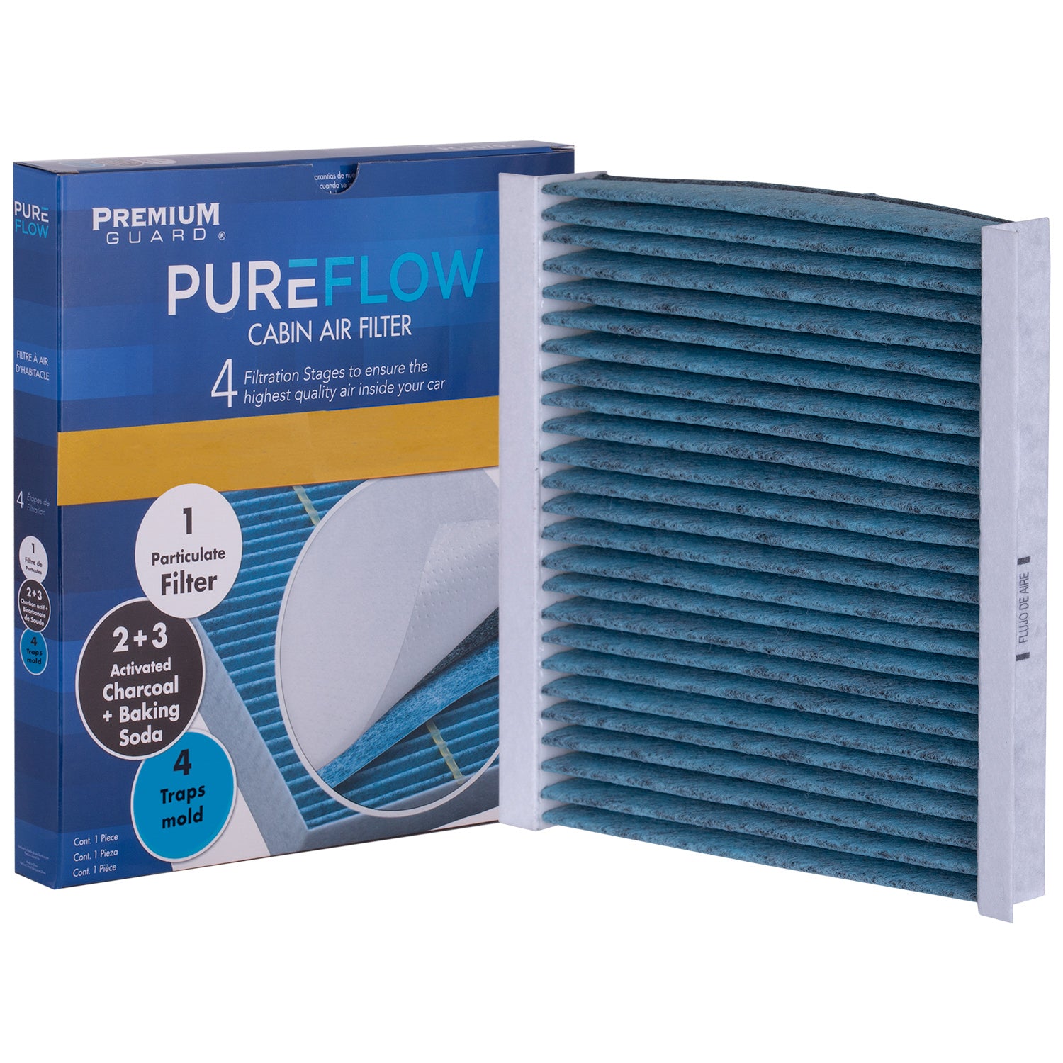 PUREFLOW 2022 Ram ProMaster City Cabin Air Filter with Antibacterial Technology, PC99179X