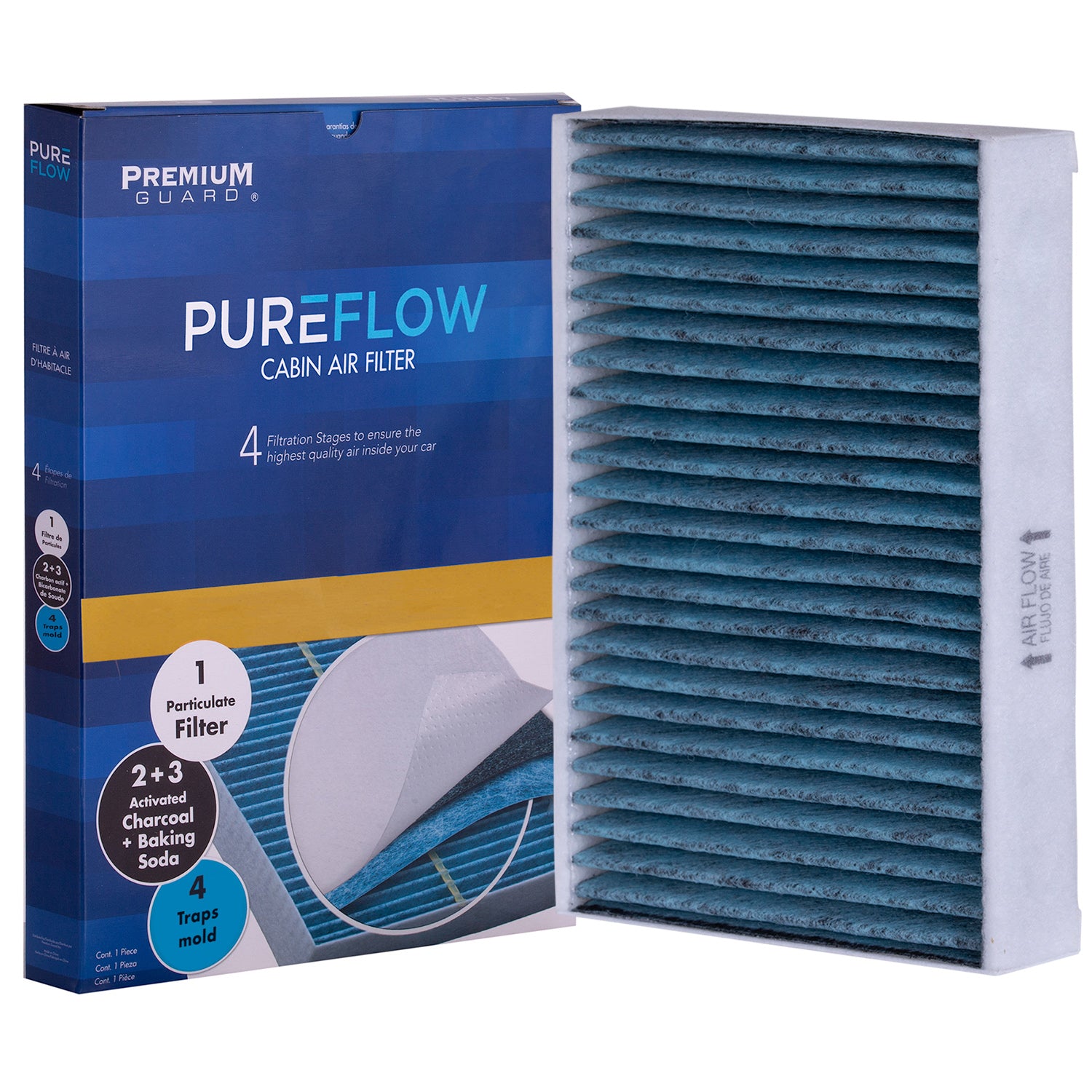 PUREFLOW 2023 Mercedes-Benz Metris Cabin Air Filter with Antibacterial Technology, PC99346X
