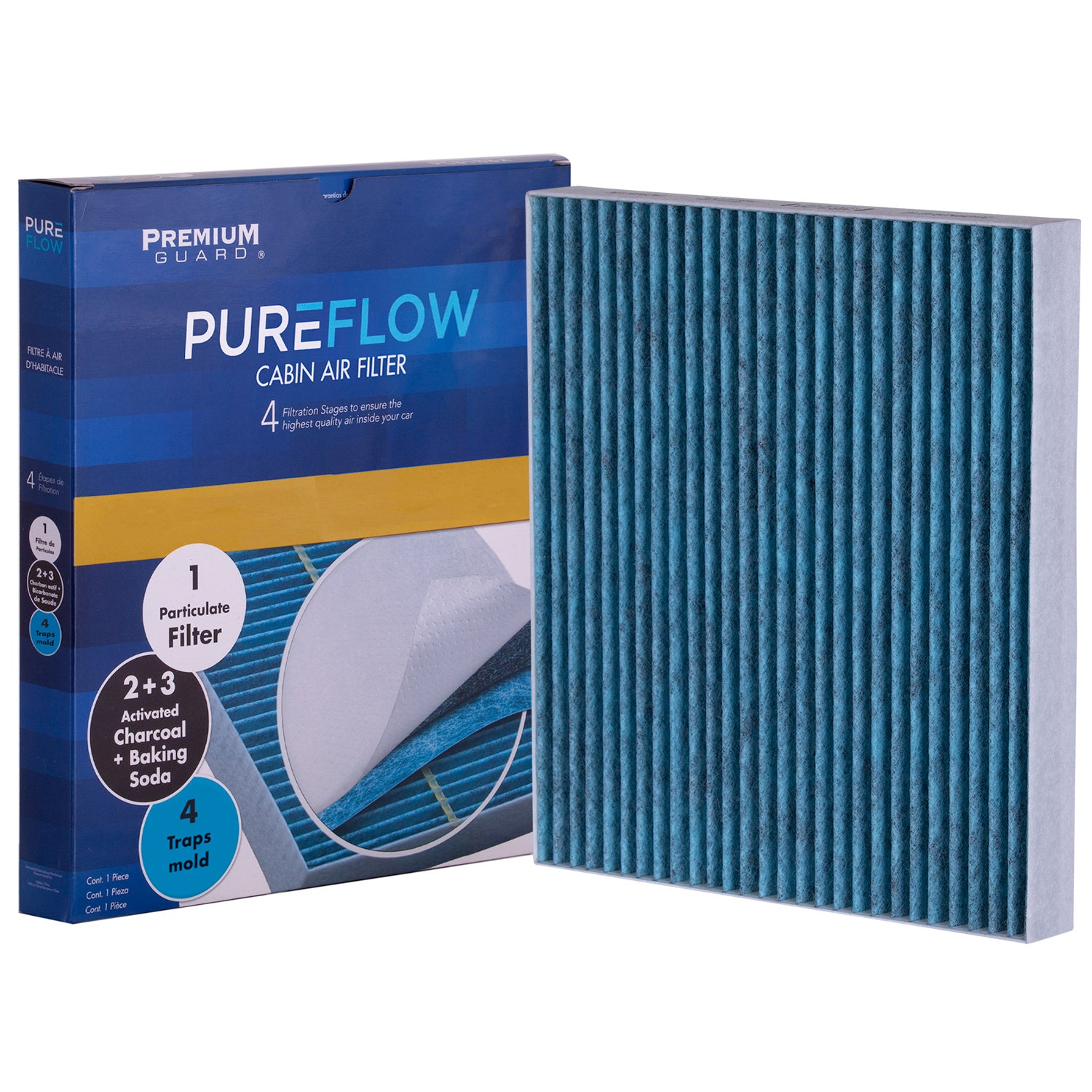 PUREFLOW 2019 Hyundai Nexo Cabin Air Filter with Antibacterial Technology, PC99572X