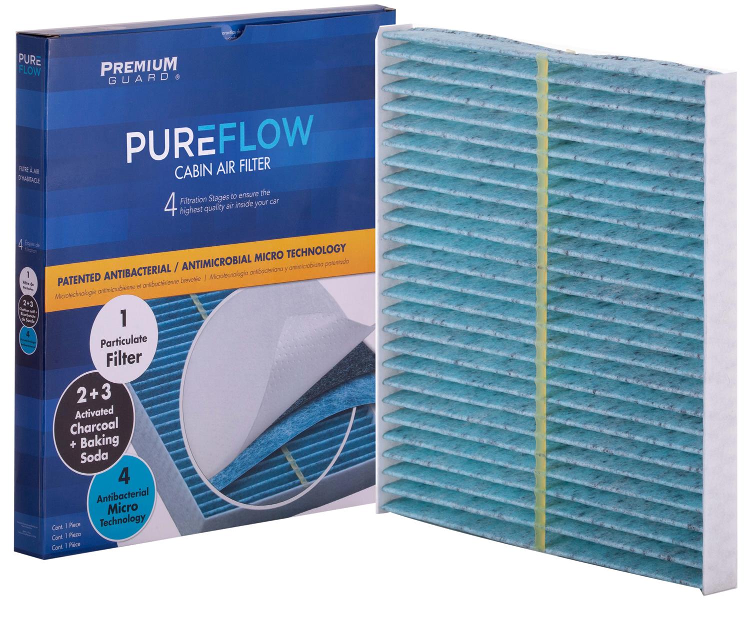 PUREFLOW 2019 Nissan 370Z Cabin Air Filter with Antibacterial Technology, PC4099X