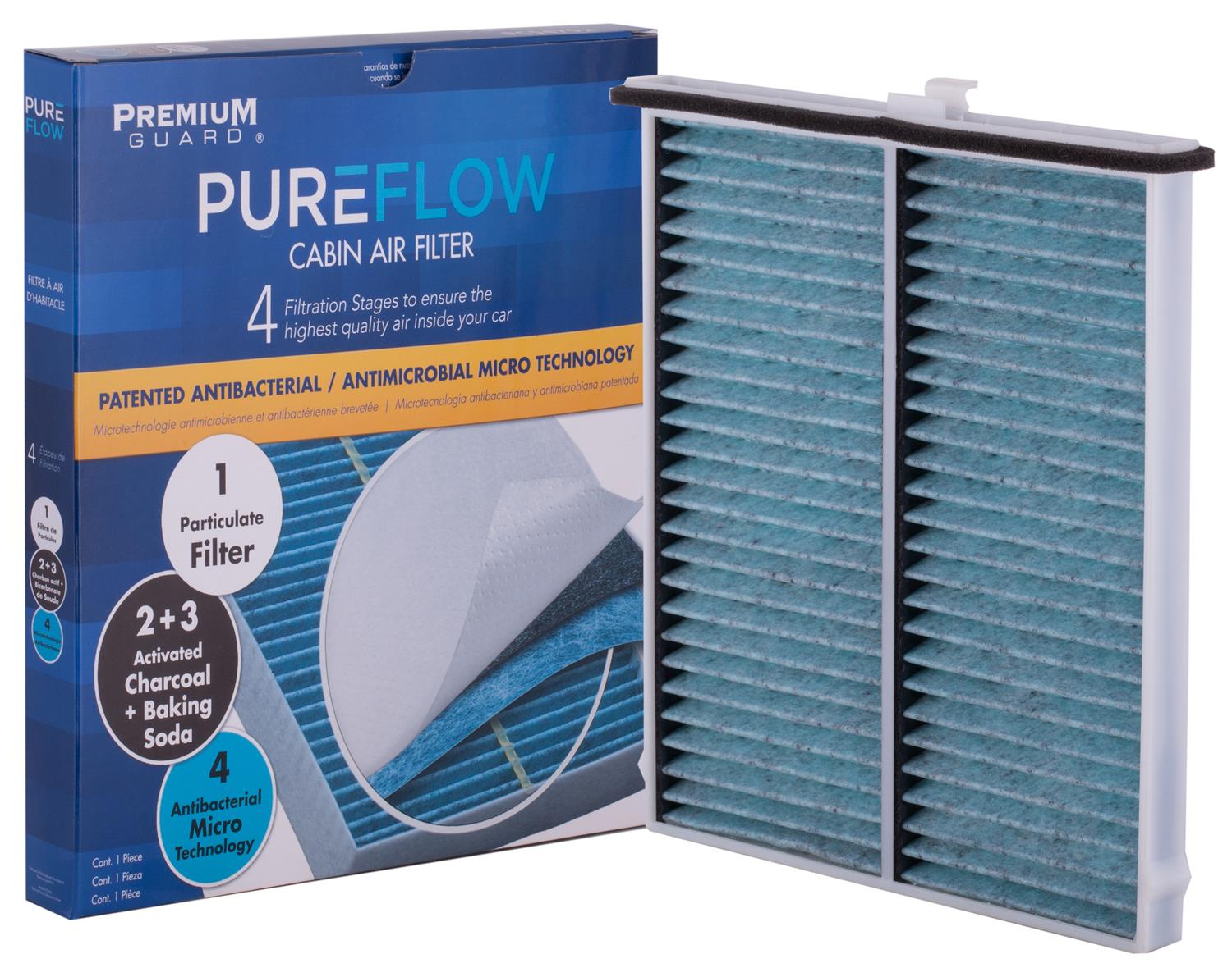 PUREFLOW 2019 Mazda 3 Cabin Air Filter with Antibacterial Technology, PC4103X