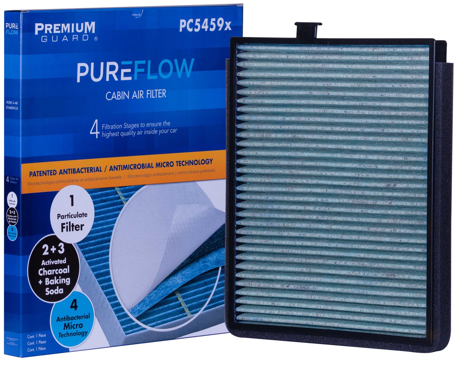 PUREFLOW 2004 Honda Odyssey Cabin Air Filter with Antibacterial Technology, PC5459X