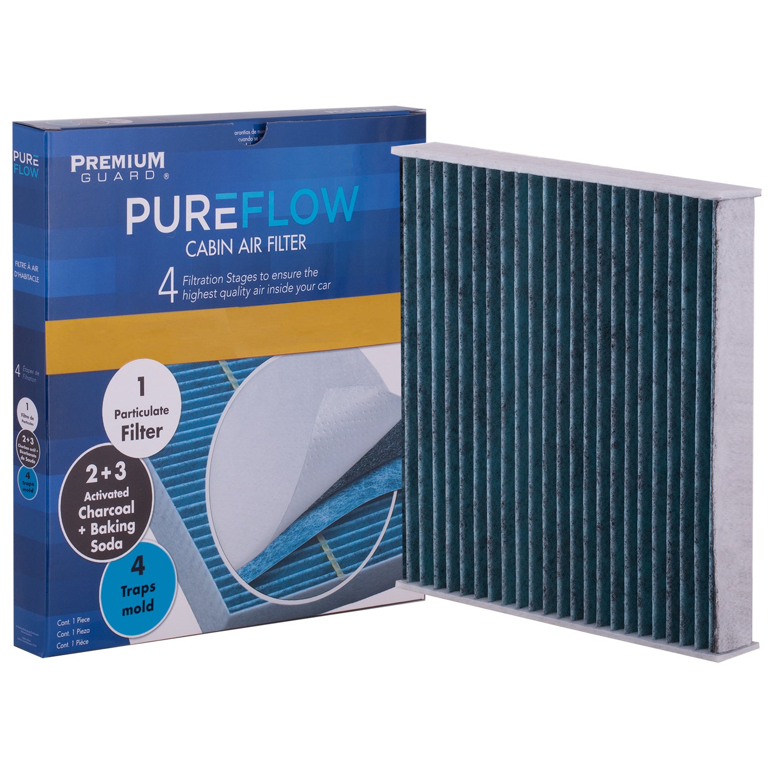 PUREFLOW 2009 Pontiac Vibe Cabin Air Filter with Antibacterial Technology, PC5667X