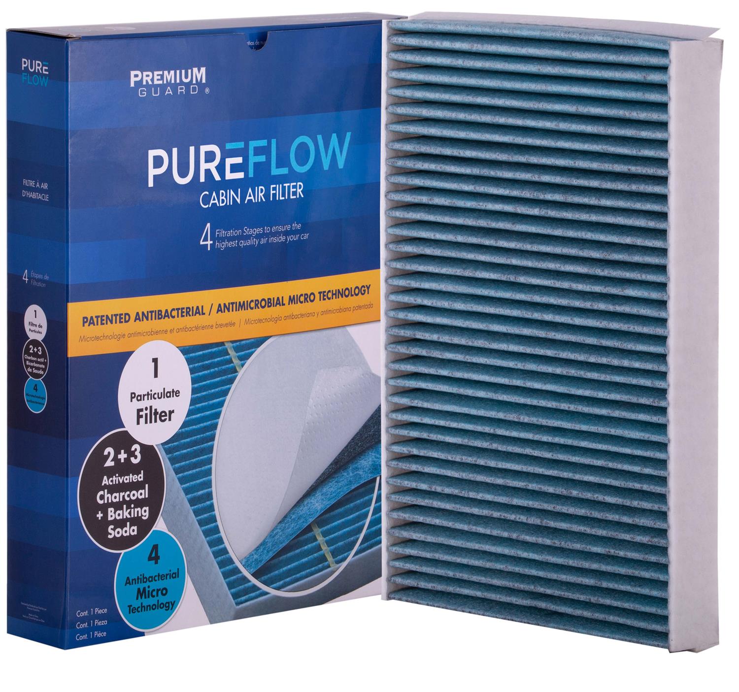 PUREFLOW® 2008 Volvo XC70 Cabin Air Filter with Antibacterial Technology, PC5840X