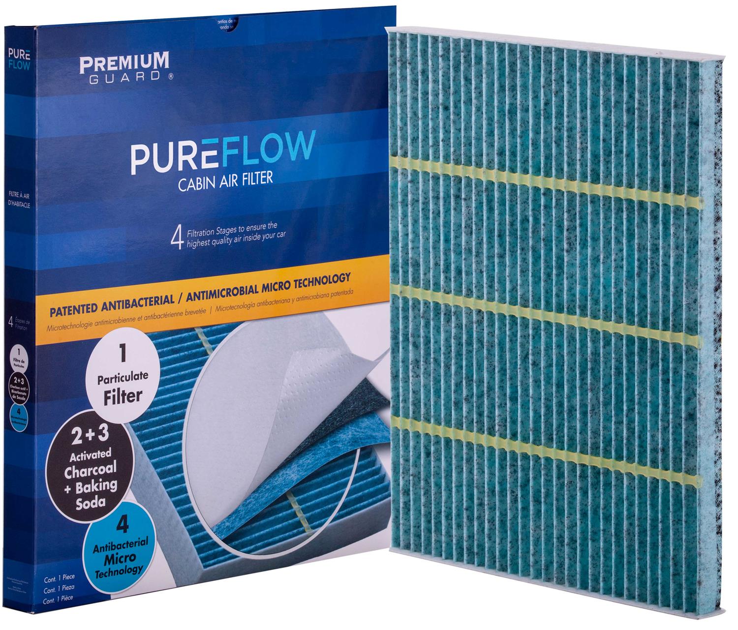 PUREFLOW 2014 Ford Fusion Cabin Air Filter with Antibacterial Technology, PC6286X