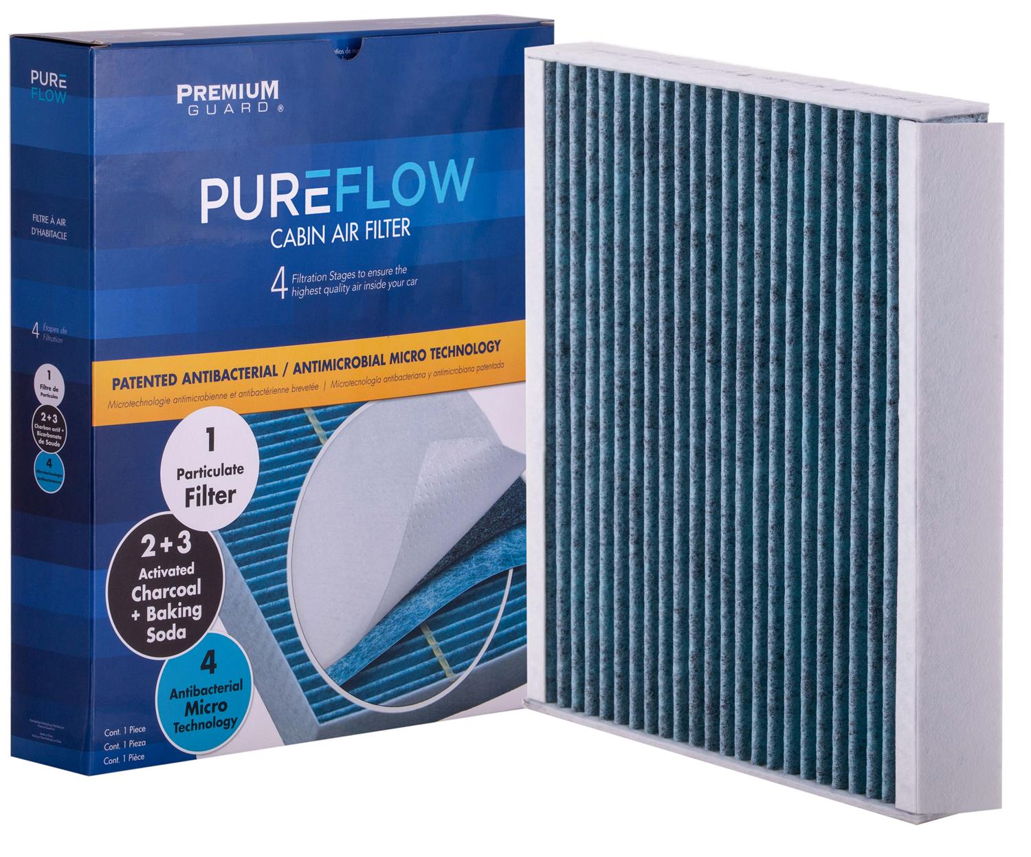 PUREFLOW 2022 Toyota C-HR Cabin Air Filter with Antibacterial Technology, PC99266X