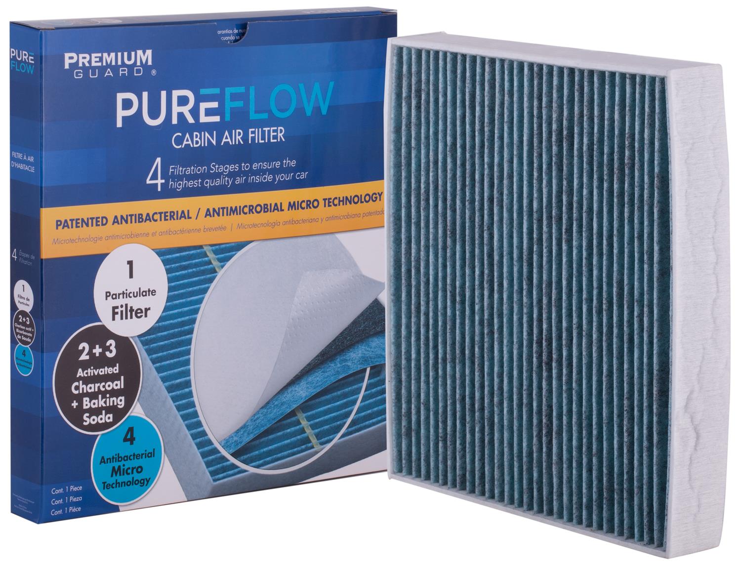 PUREFLOW 2016 Jeep Cherokee Cabin Air Filter with Antibacterial Technology, PC9977X