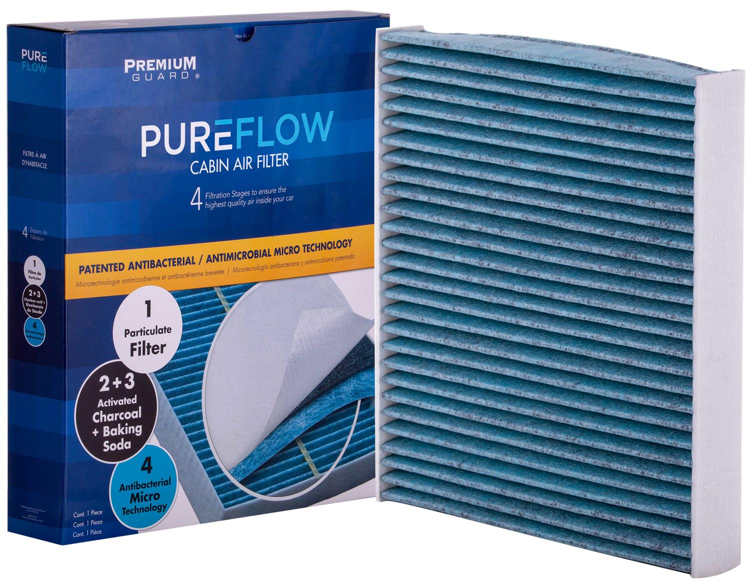 PUREFLOW 2022 Lexus RC350 Cabin Air Filter with Antibacterial Technology, PC9978X