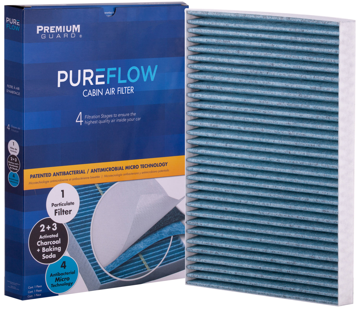 PUREFLOW® PC99476X Cabin Air Filter with Antibacterial Technology