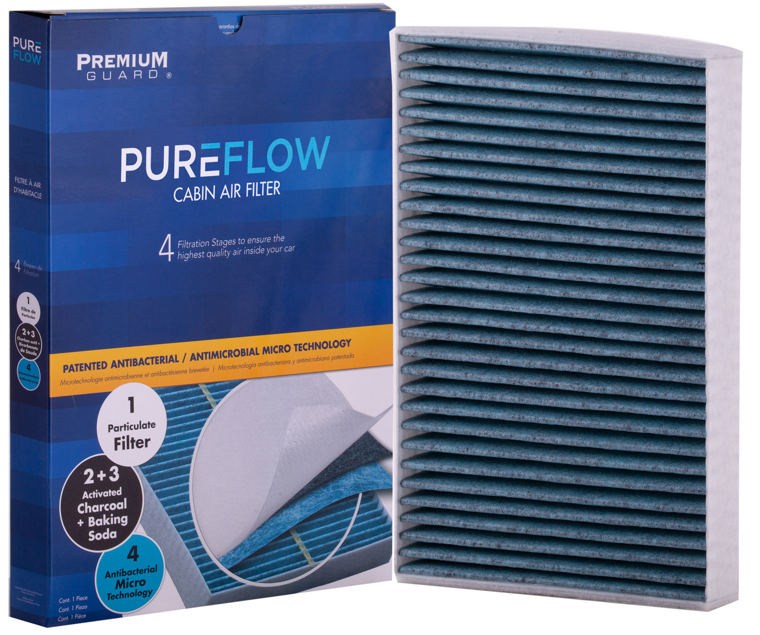 PUREFLOW® PC99490X Cabin Air Filter with Antibacterial Technology