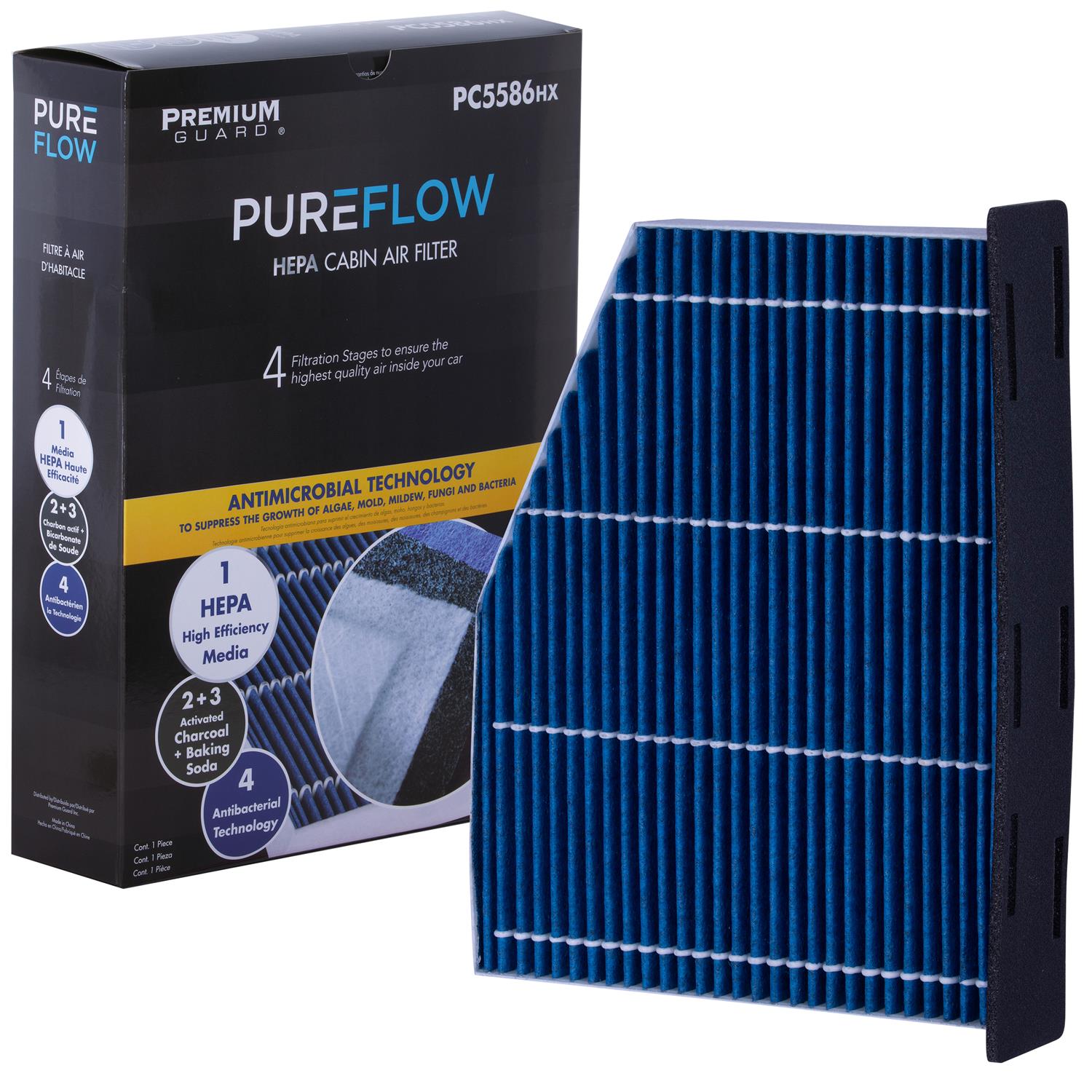 PUREFLOW® 2014 Volkswagen Beetle Cabin Air Filter with HEPA and Antibacterial Technology, PC5586HX