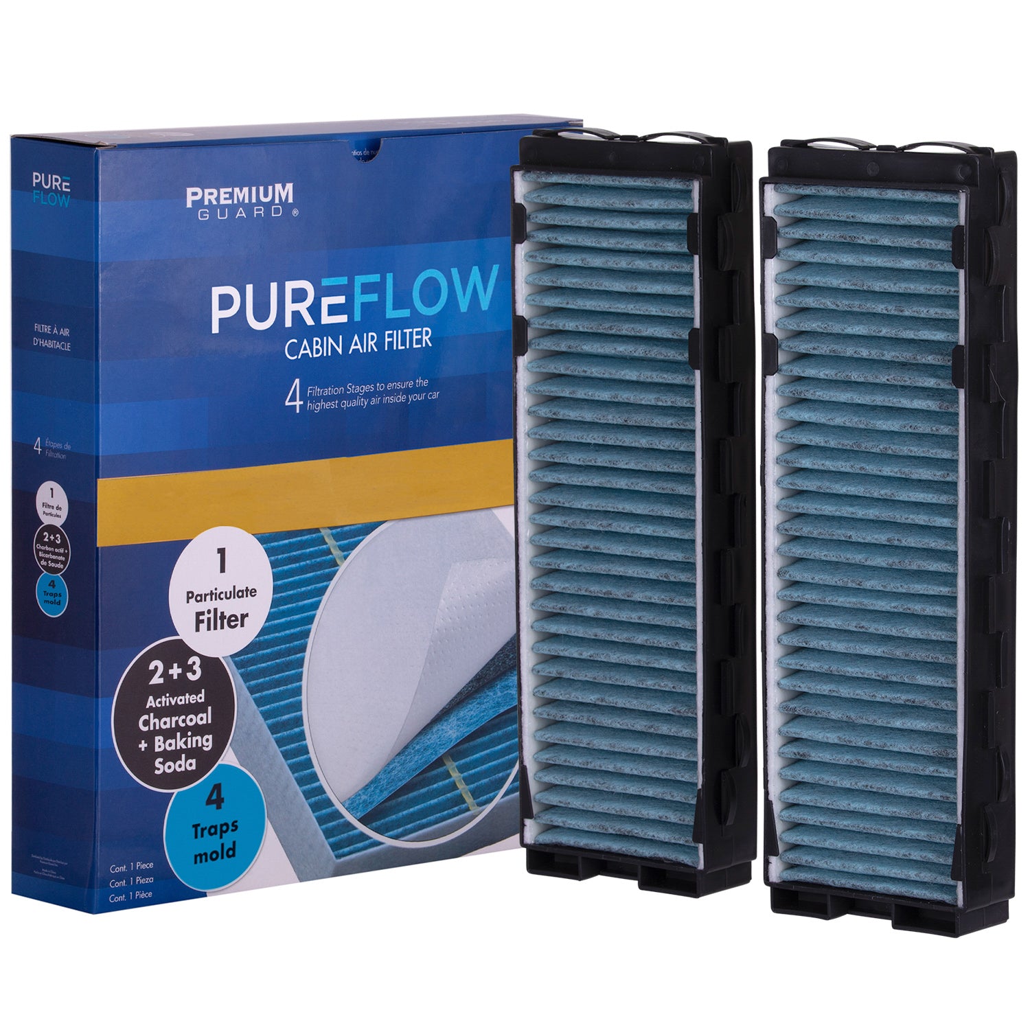 PUREFLOW® 2001 INFINITI I30 Cabin Air Filter with Antibacterial Technology, PC1033X