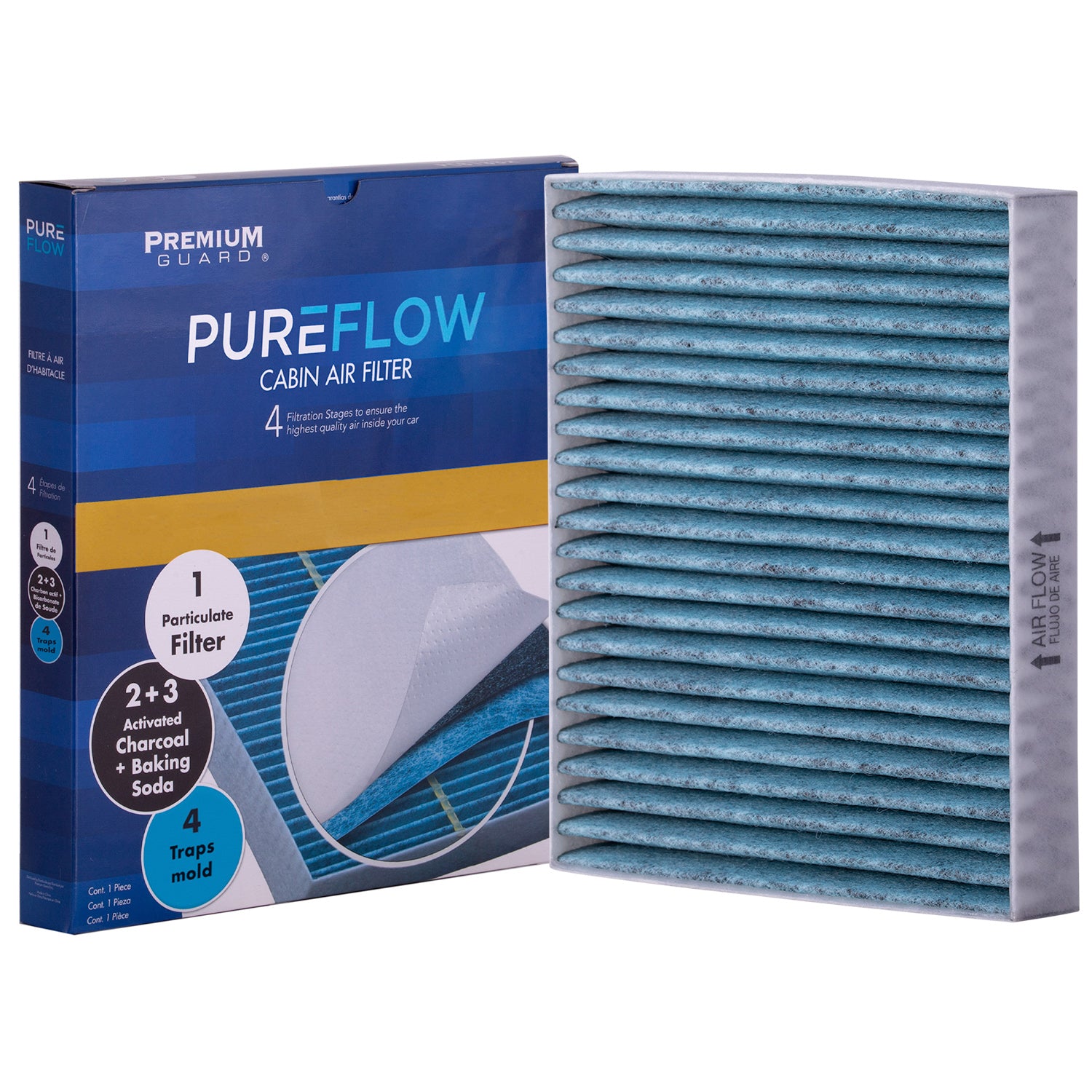 PUREFLOW® 2010 Kia Soul Cabin Air Filter with Antibacterial Technology, PC4600X