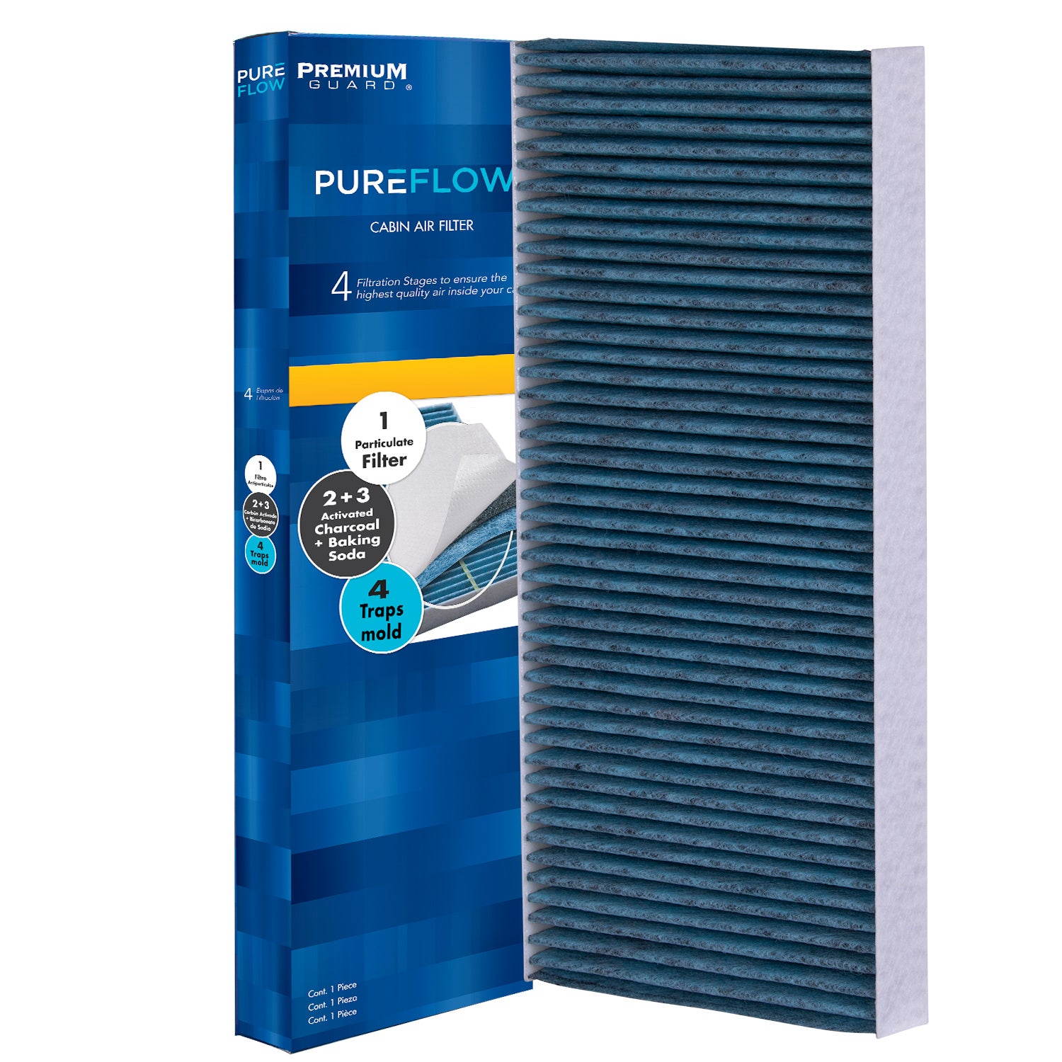 PUREFLOW® 2002 Ford Focus Cabin Air Filter with Antibacterial Technology, PC5387X