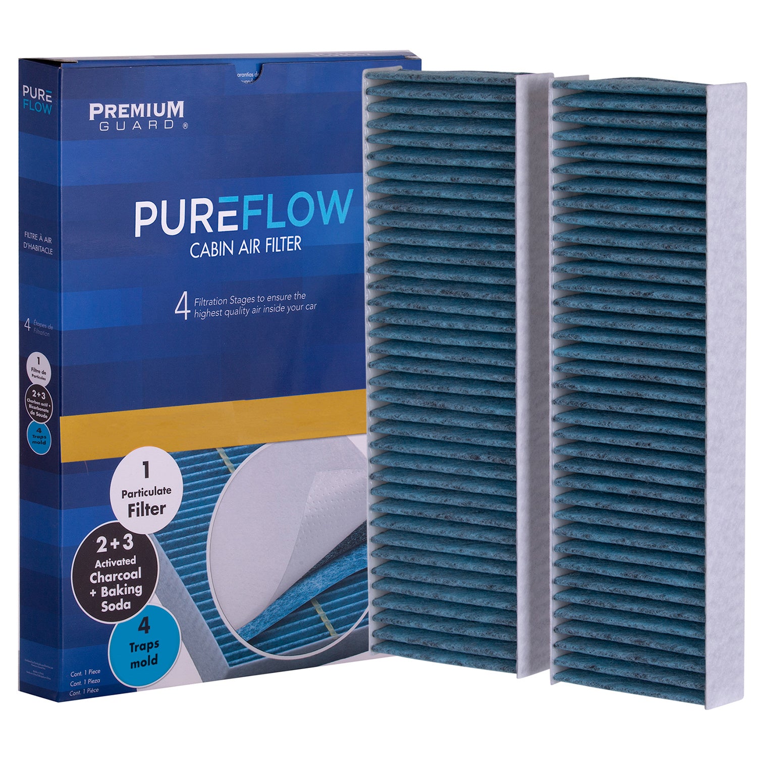 PUREFLOW® PC5390X Cabin Air Filter with Antibacterial Technology
