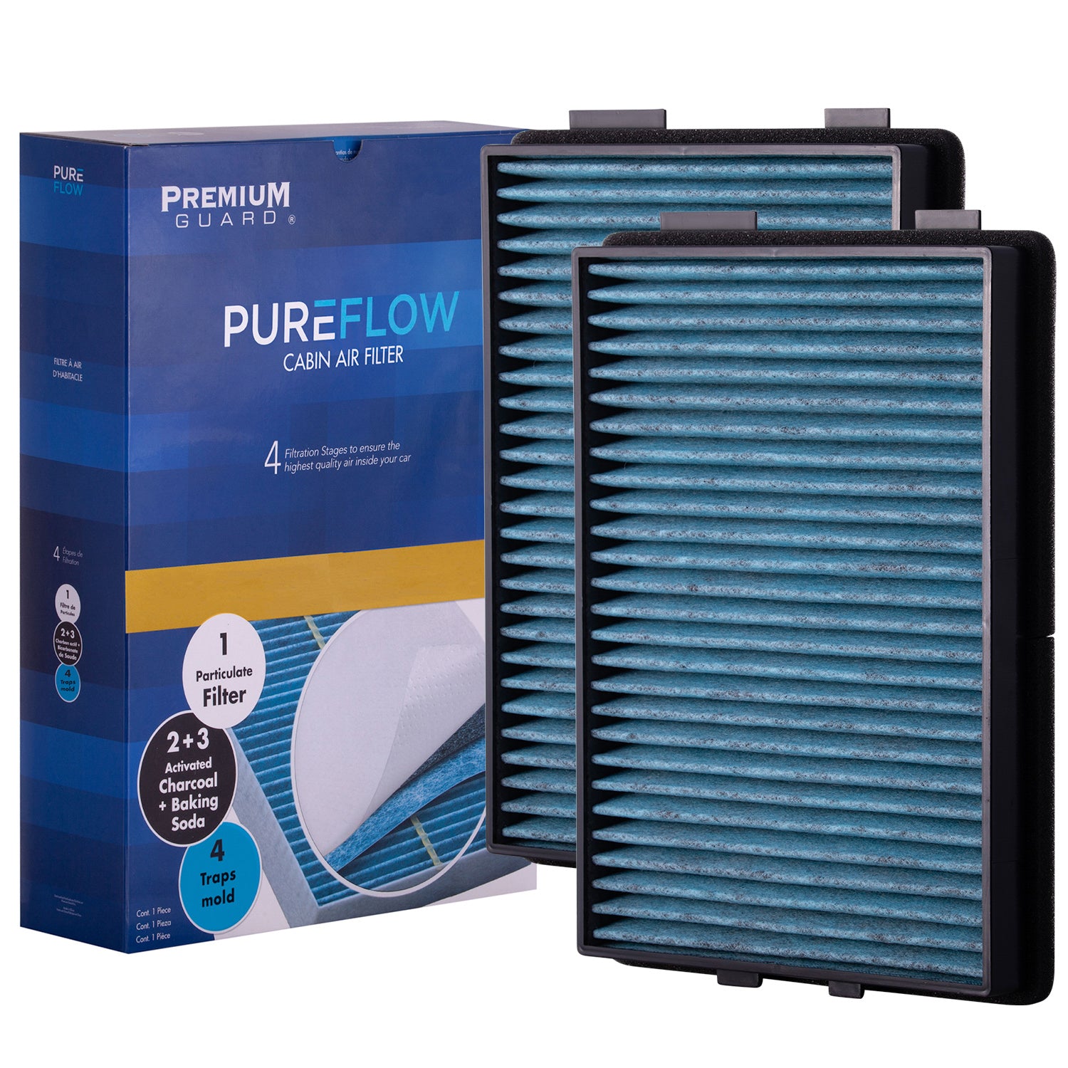 PUREFLOW 2001 BMW 525i Cabin Air Filter with Antibacterial Technology, PC5509X