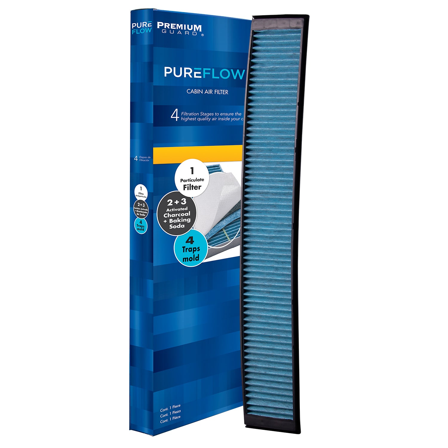 PUREFLOW® 2003 BMW 320i Cabin Air Filter with Antibacterial Technology, PC5510X