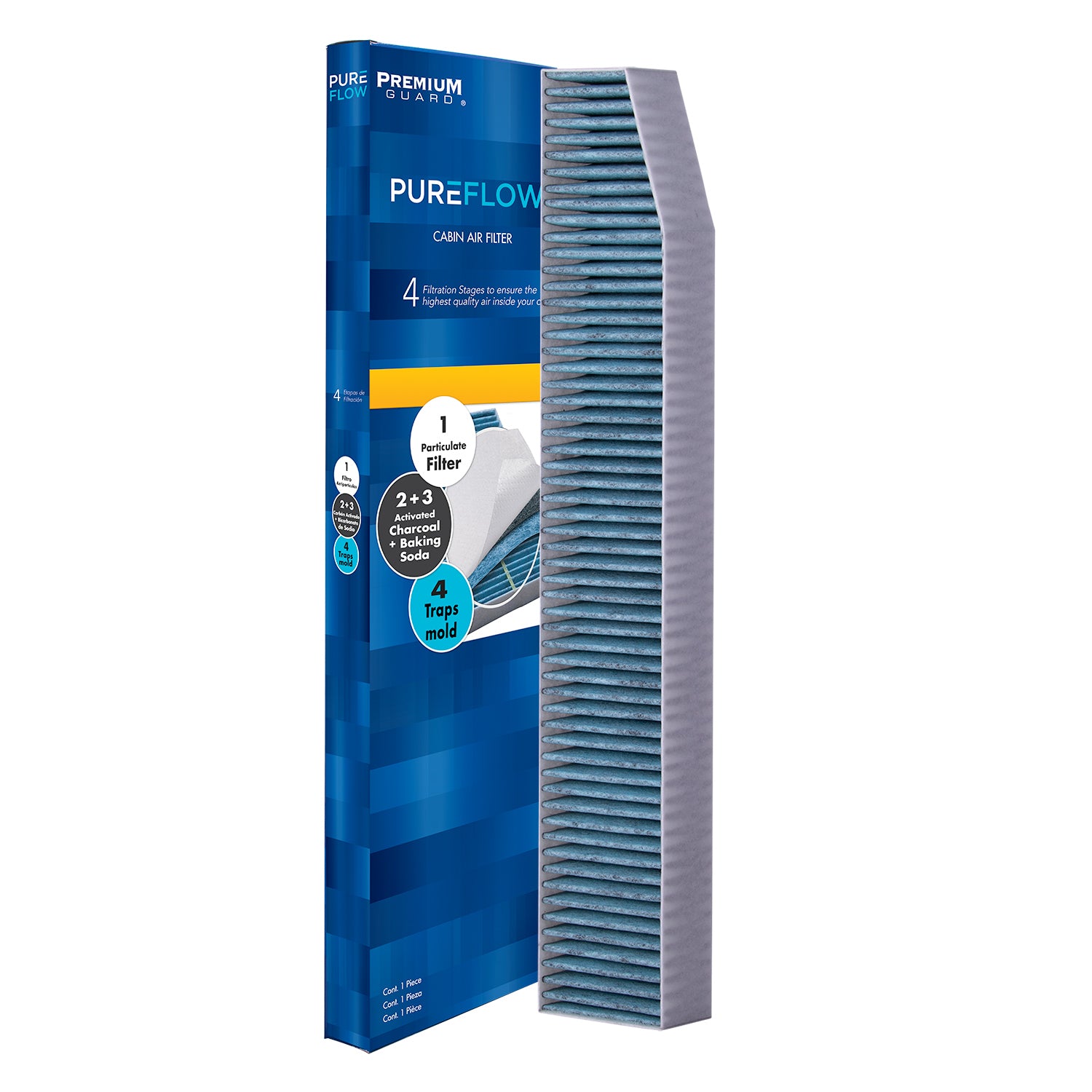 PUREFLOW 2008 Jeep Grand Cherokee Cabin Air Filter with Antibacterial Technology, PC5599X