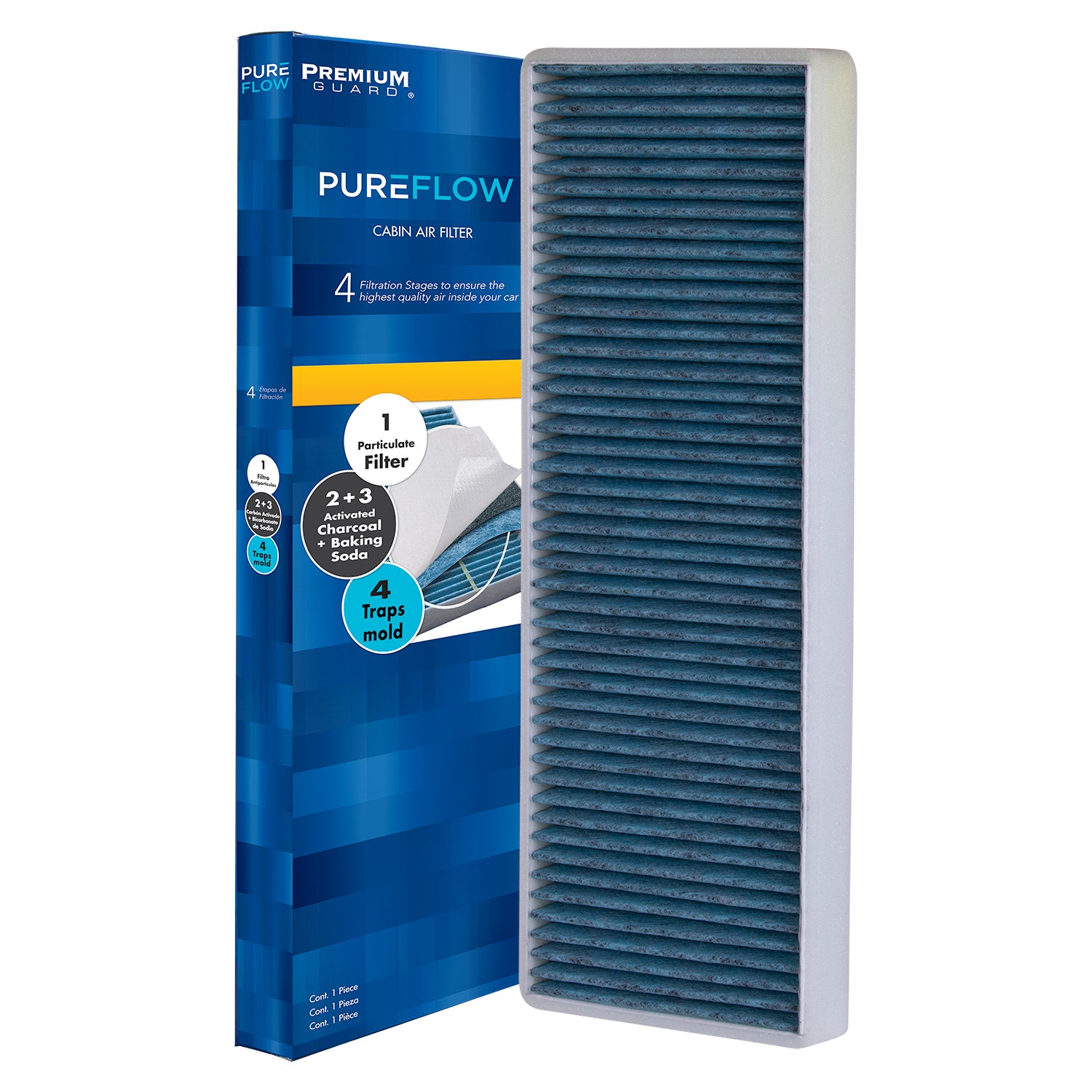 PUREFLOW® PC8906X Cabin Air Filter with Antibacterial Technology