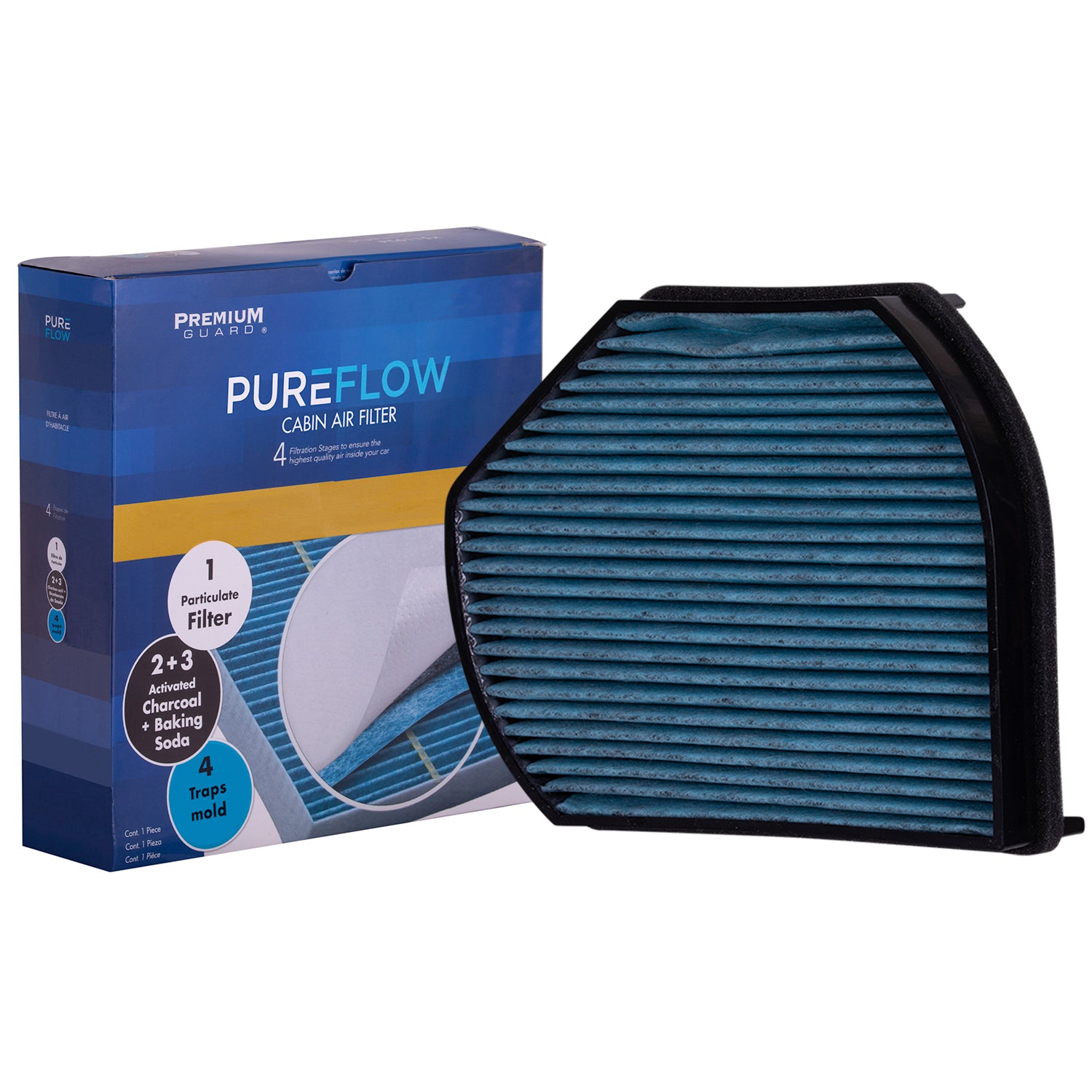 PUREFLOW 2001 Mercedes-Benz SLK320 Cabin Air Filter with Antibacterial Technology, PC8908X