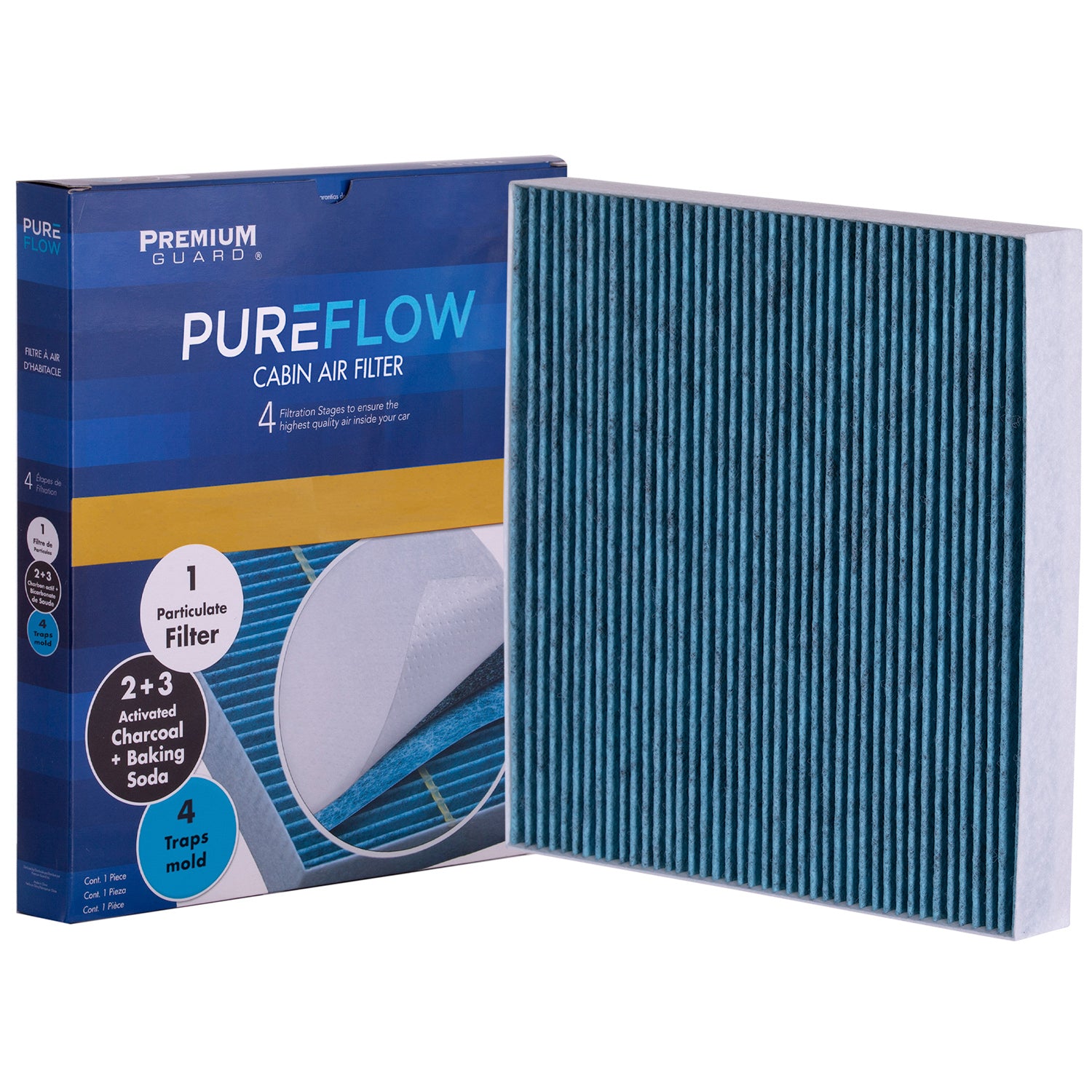 PUREFLOW® PC99554X Cabin Air Filter with Antibacterial Technology