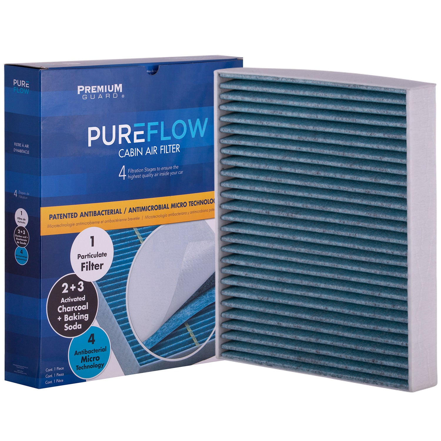 PUREFLOW® PC99350X Cabin Air Filter with Antibacterial Technology