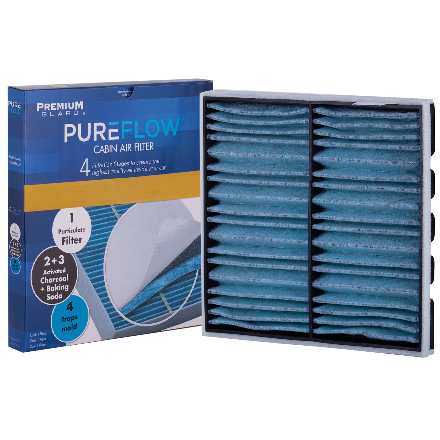 PUREFLOW 2010 GMC Sierra 3500 HD Cabin Air Filter with Antibacterial Technology, PC9957X